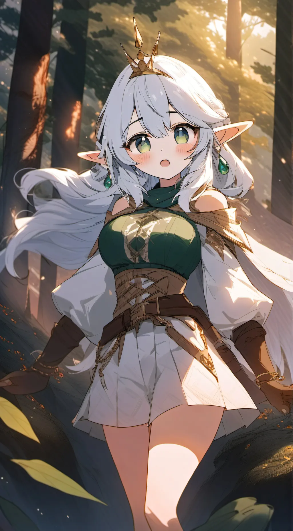 ai character: Sally Emily  background