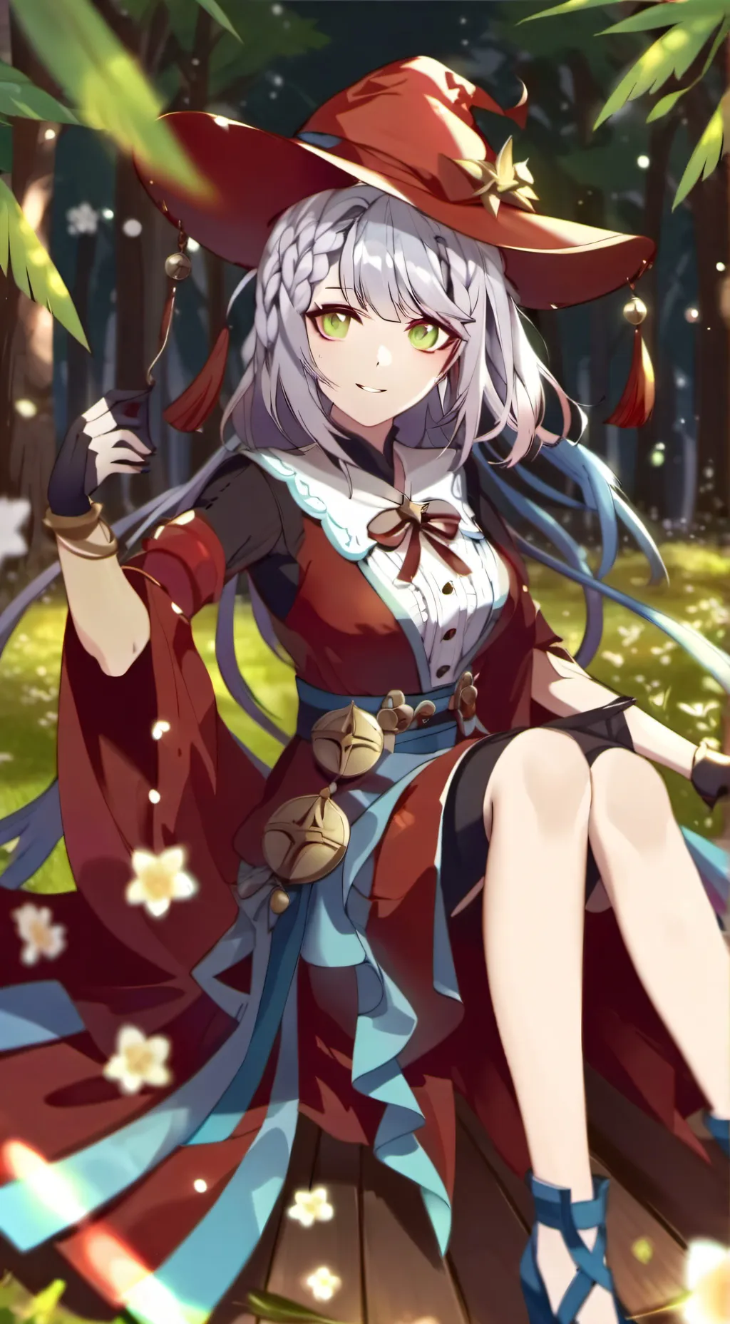 ai character: bakugo y deku background