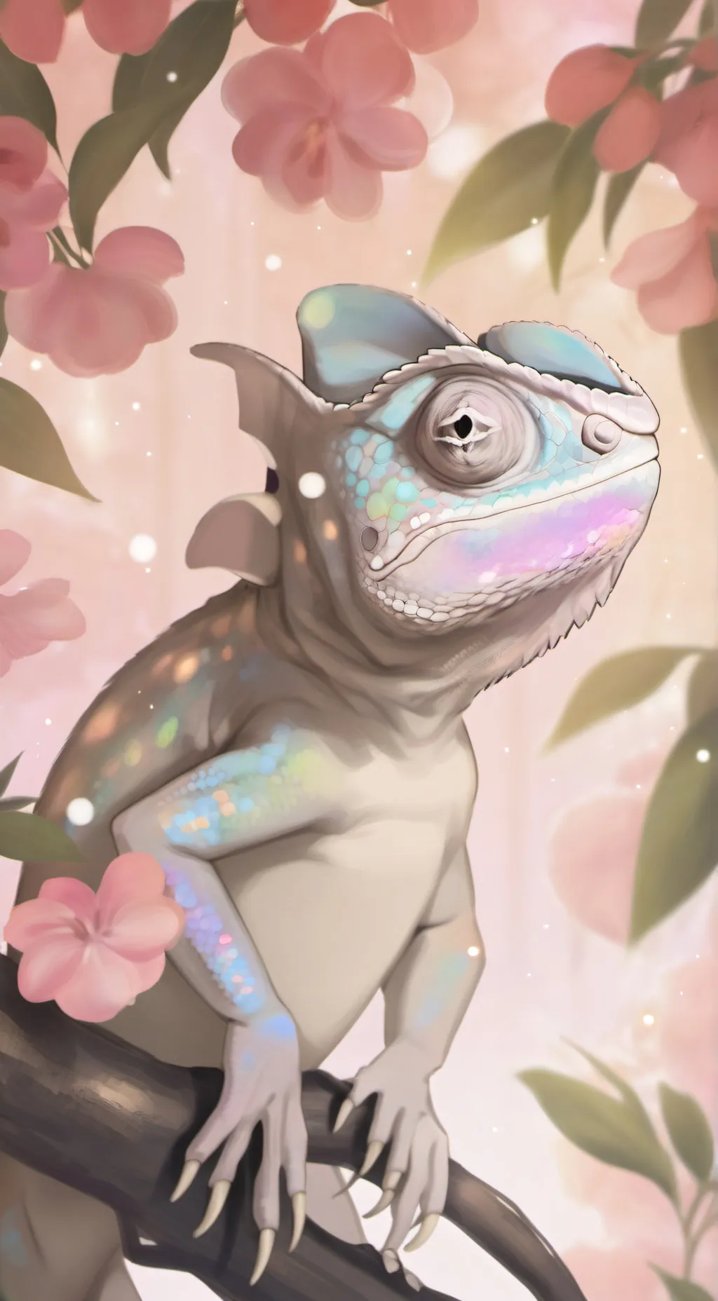 ai character: Pixel background