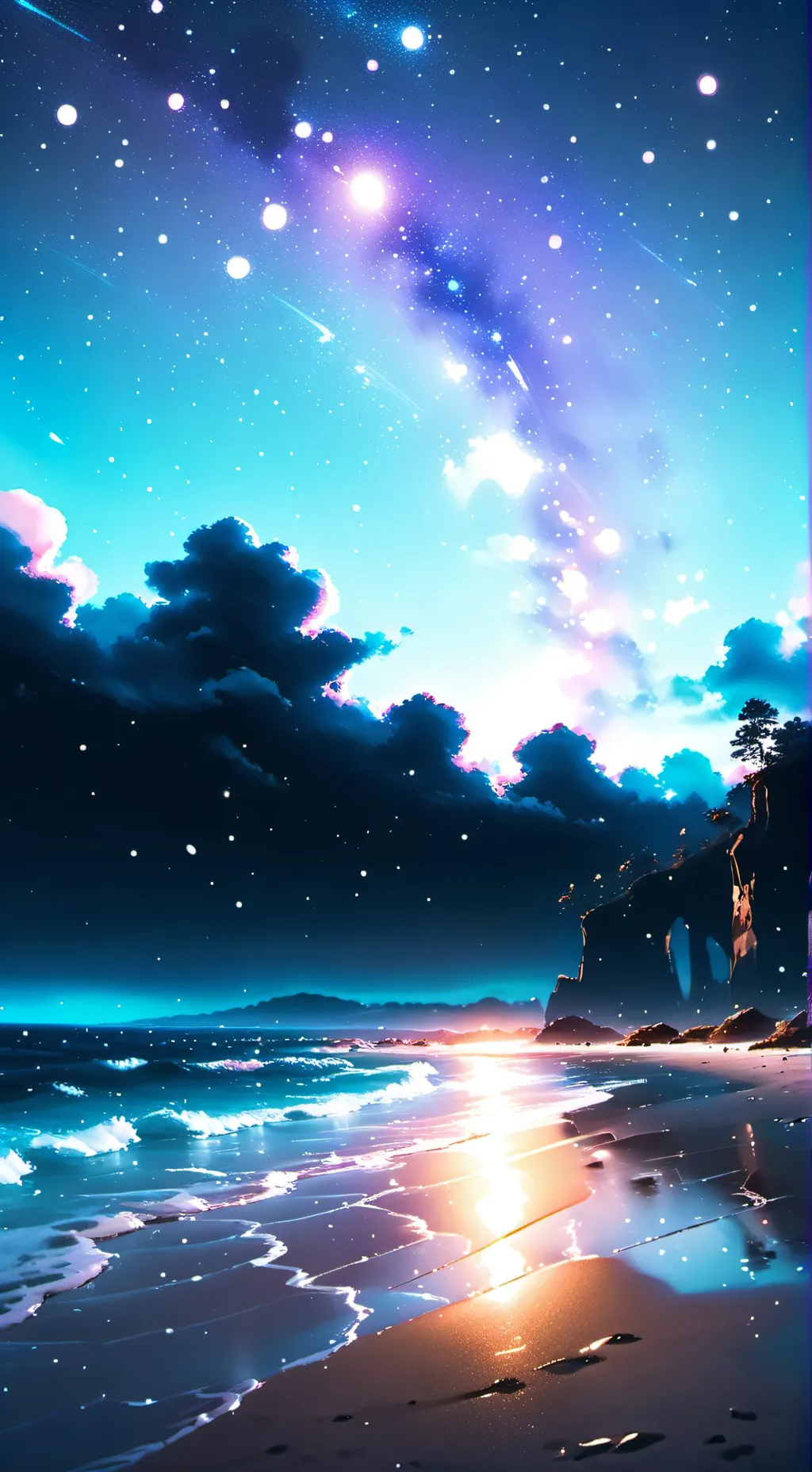 ai character: SB beach 🏖pt one!  background