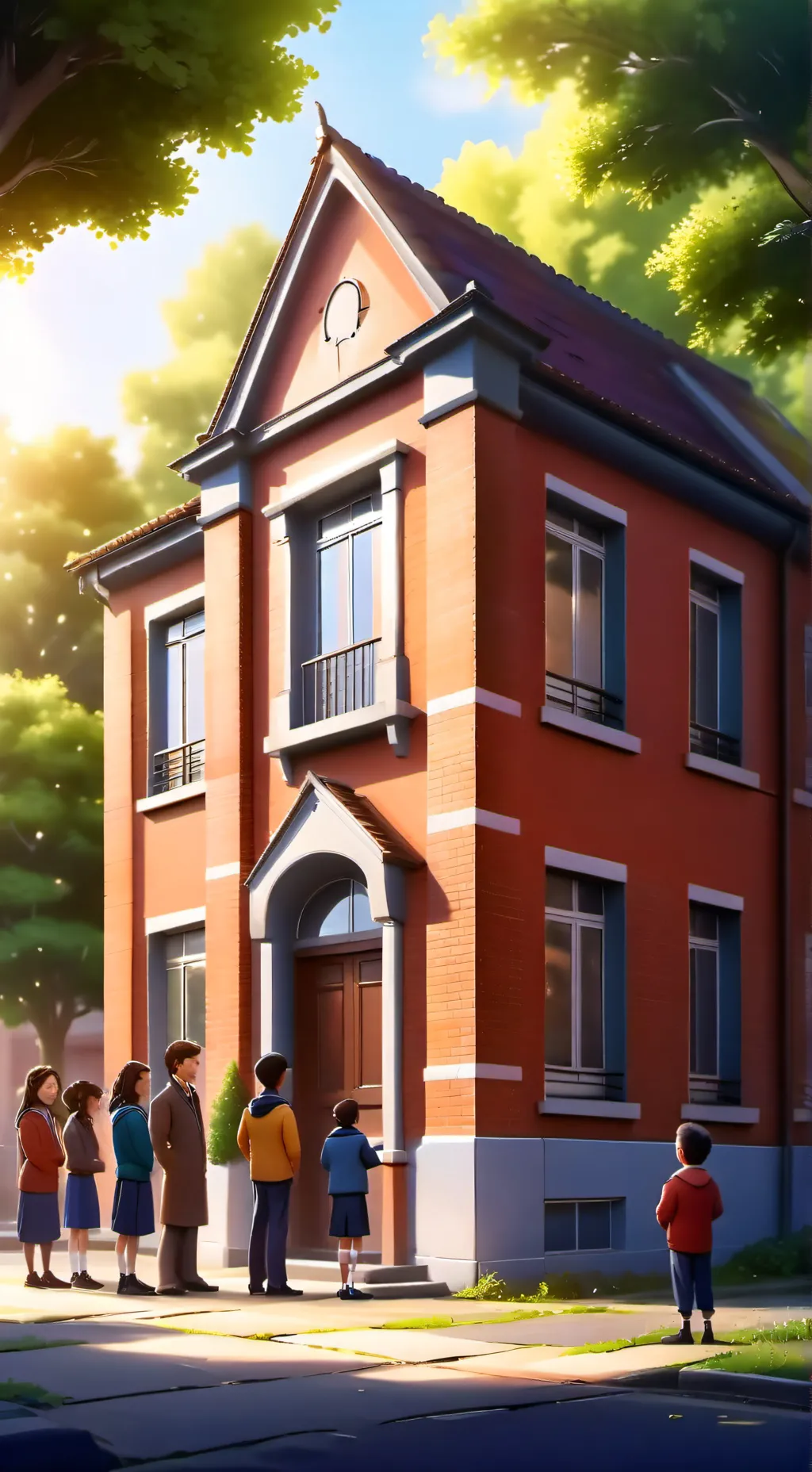 ai character: MHA reversed background