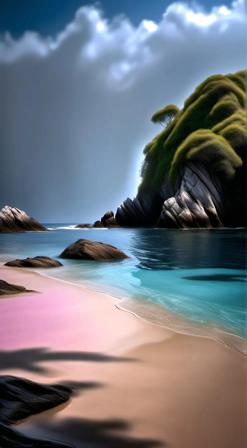 ai character: love island background