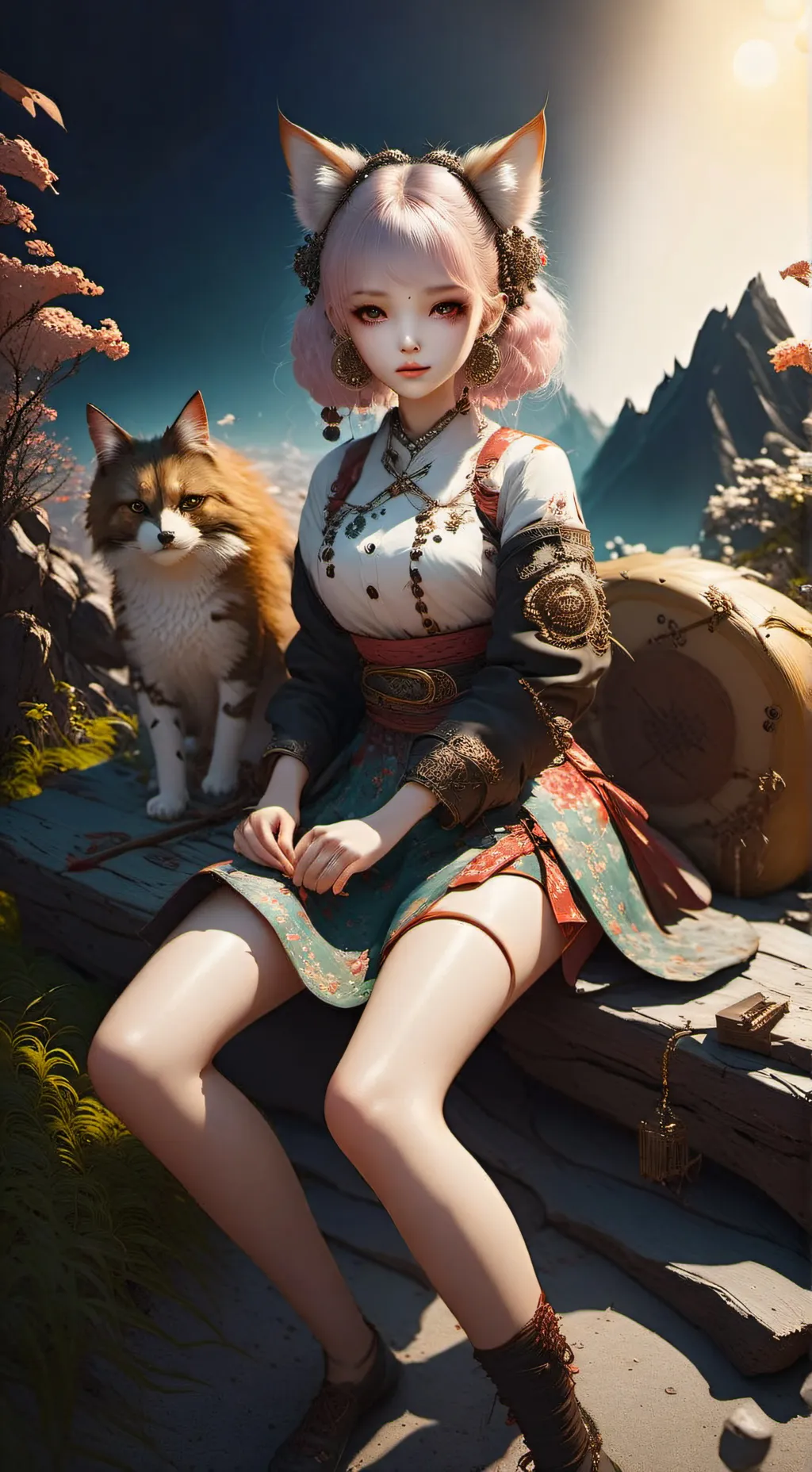 ai character: Amy background