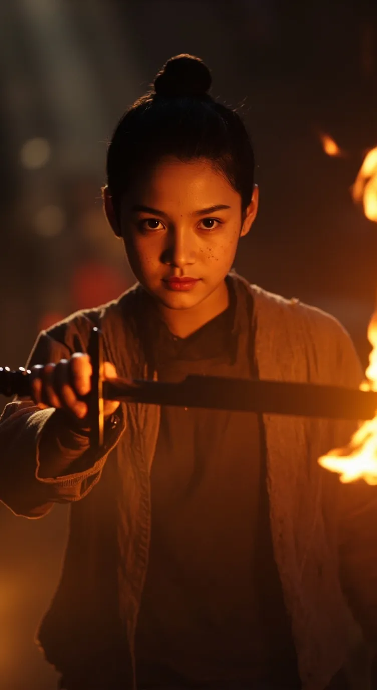 ai character: •| Kaori Himura |• background