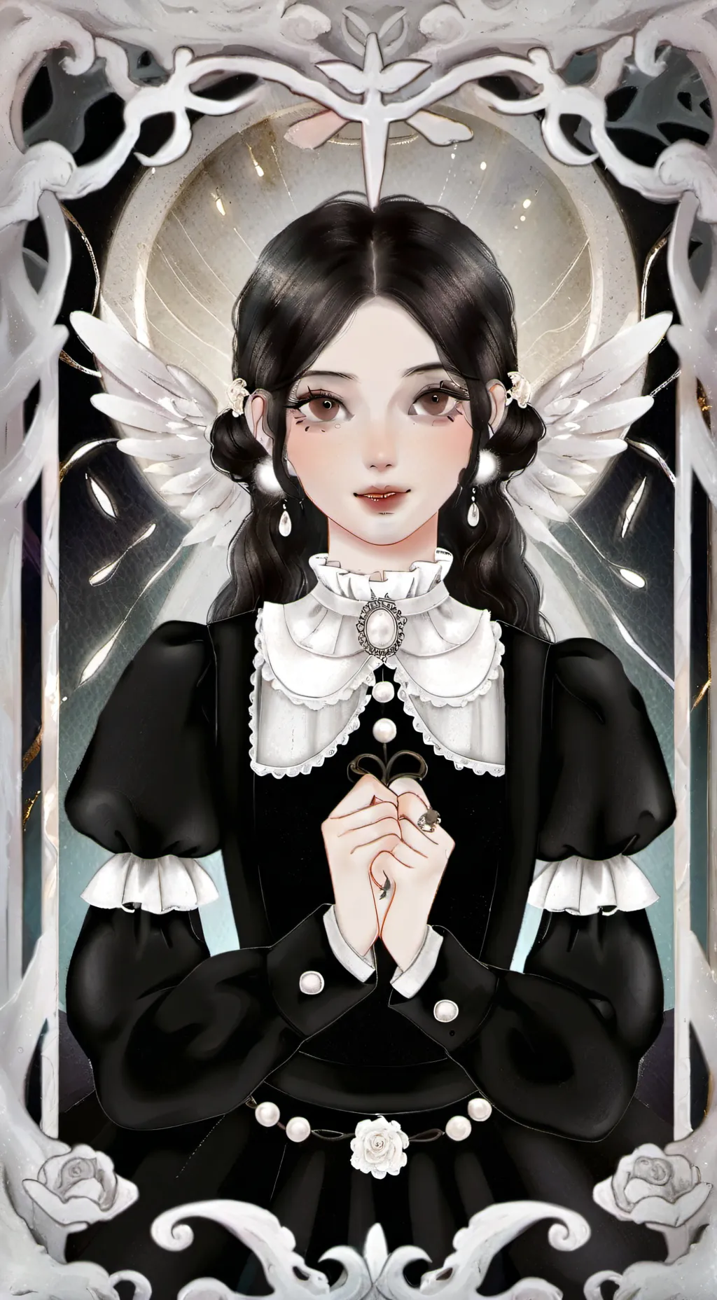 ai character: your queen 👑 background