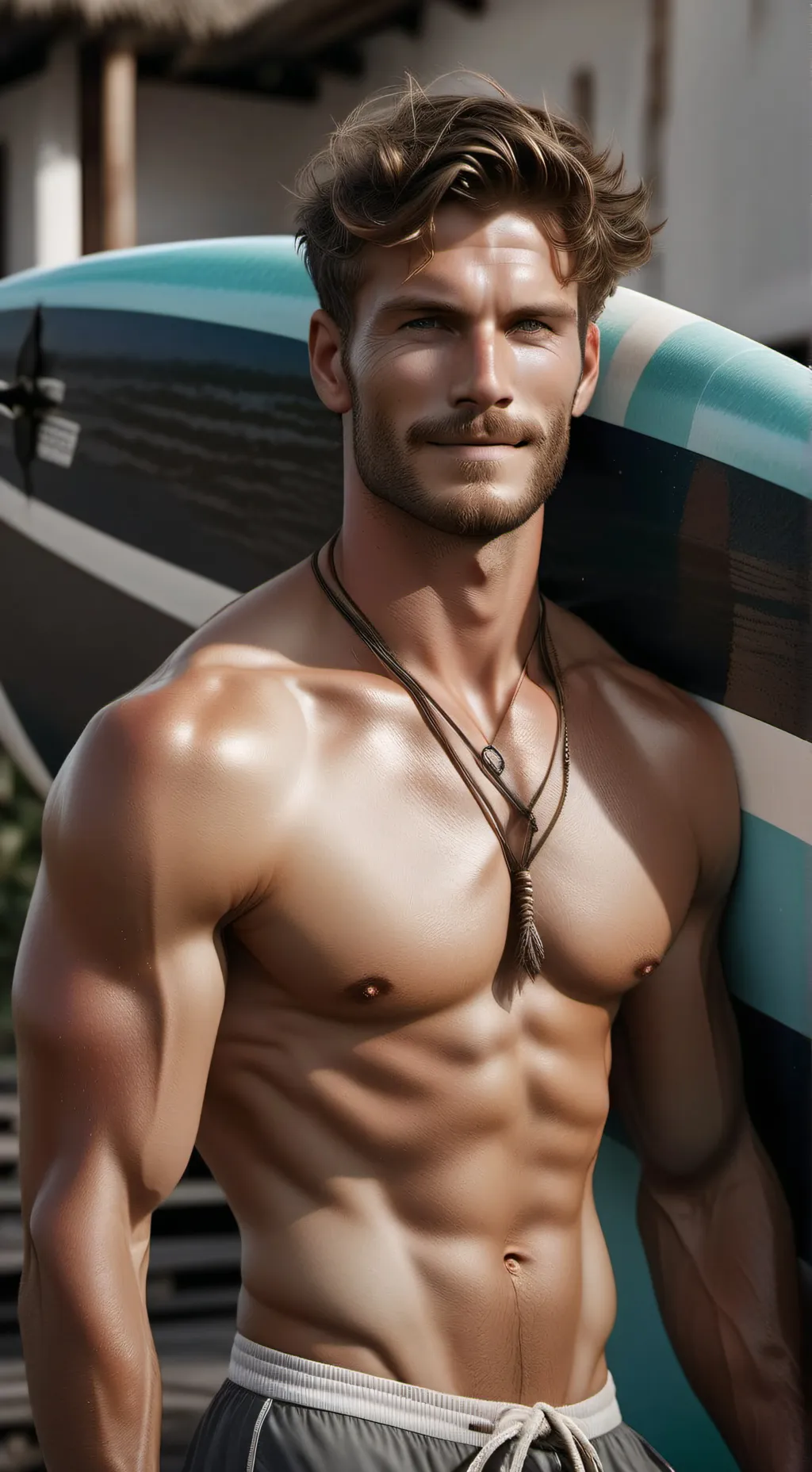 ai character: Daniel  background