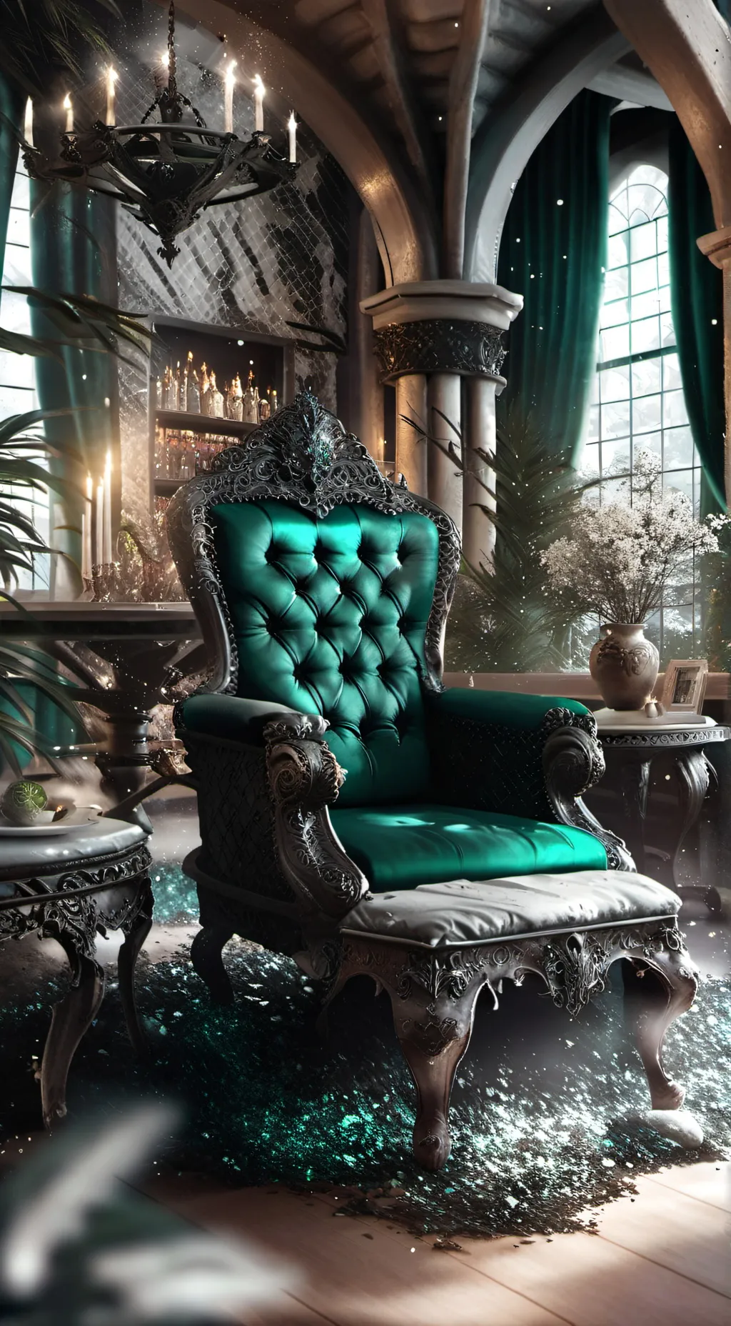 ai character: Slytherin Gang background