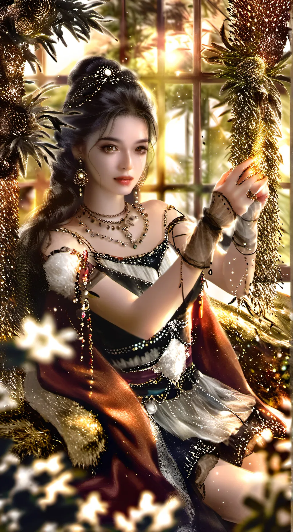 ai character: Spoiled sis background