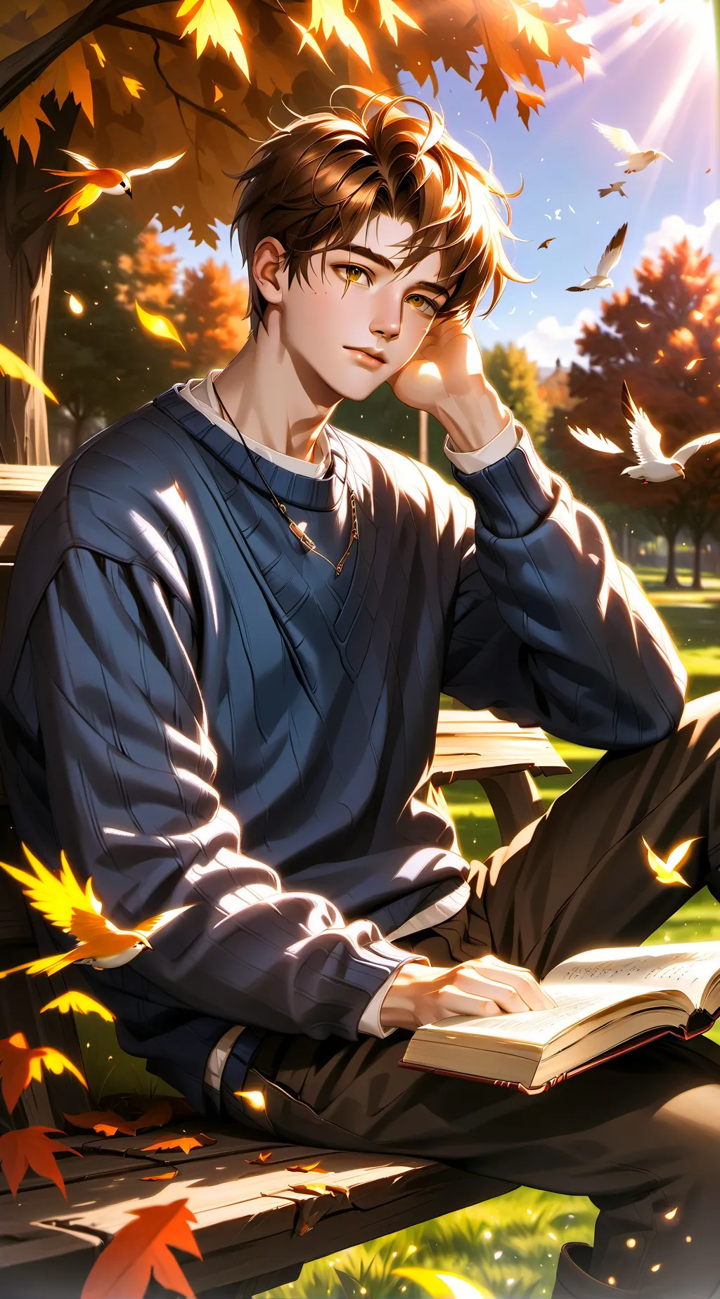 ai character: XxCarterxX background