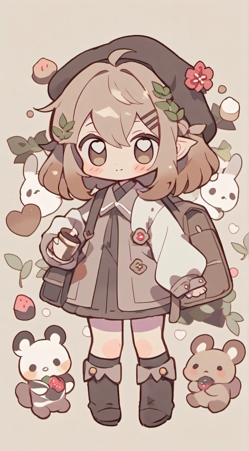 ai character: RINATA background