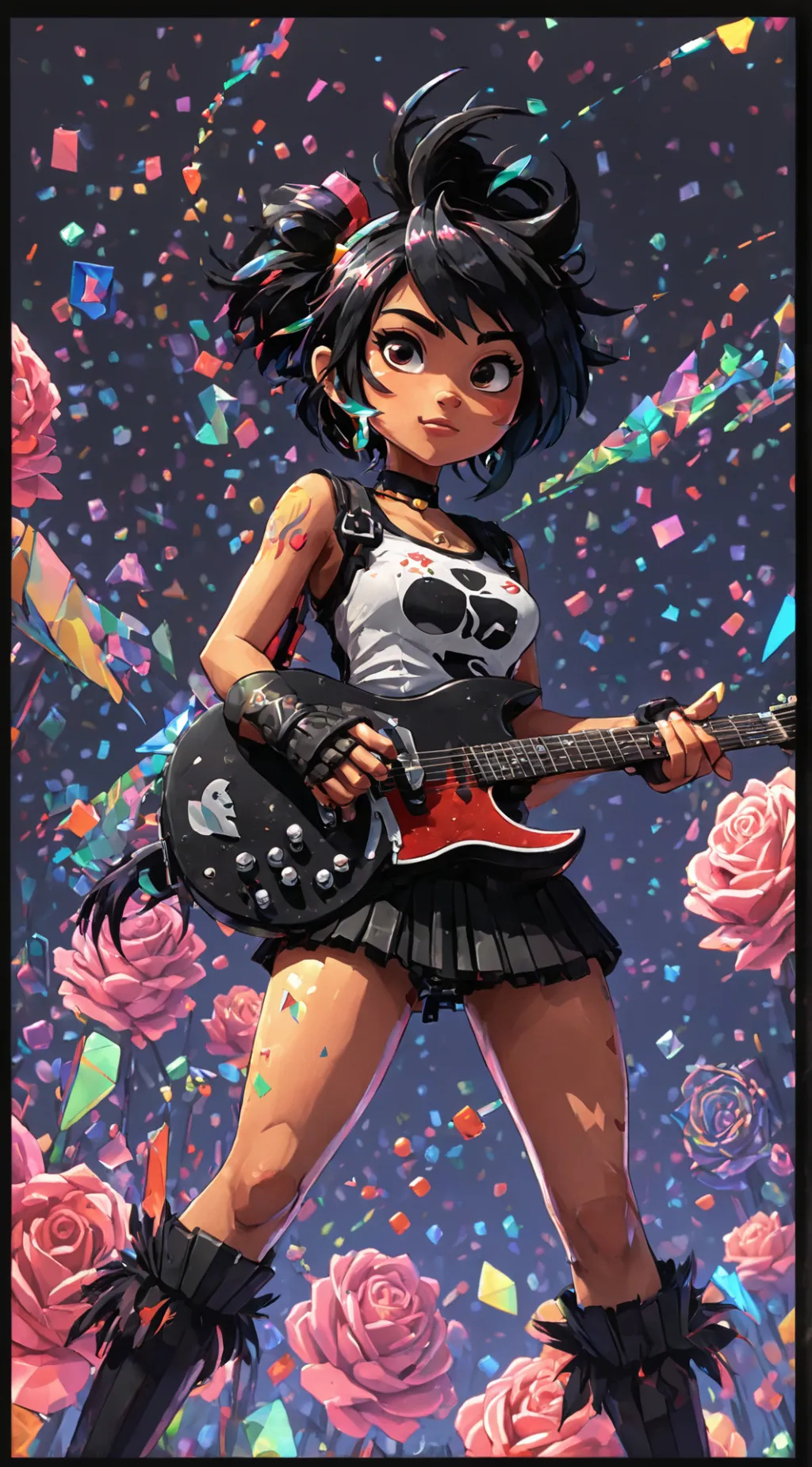 ai character: lila background