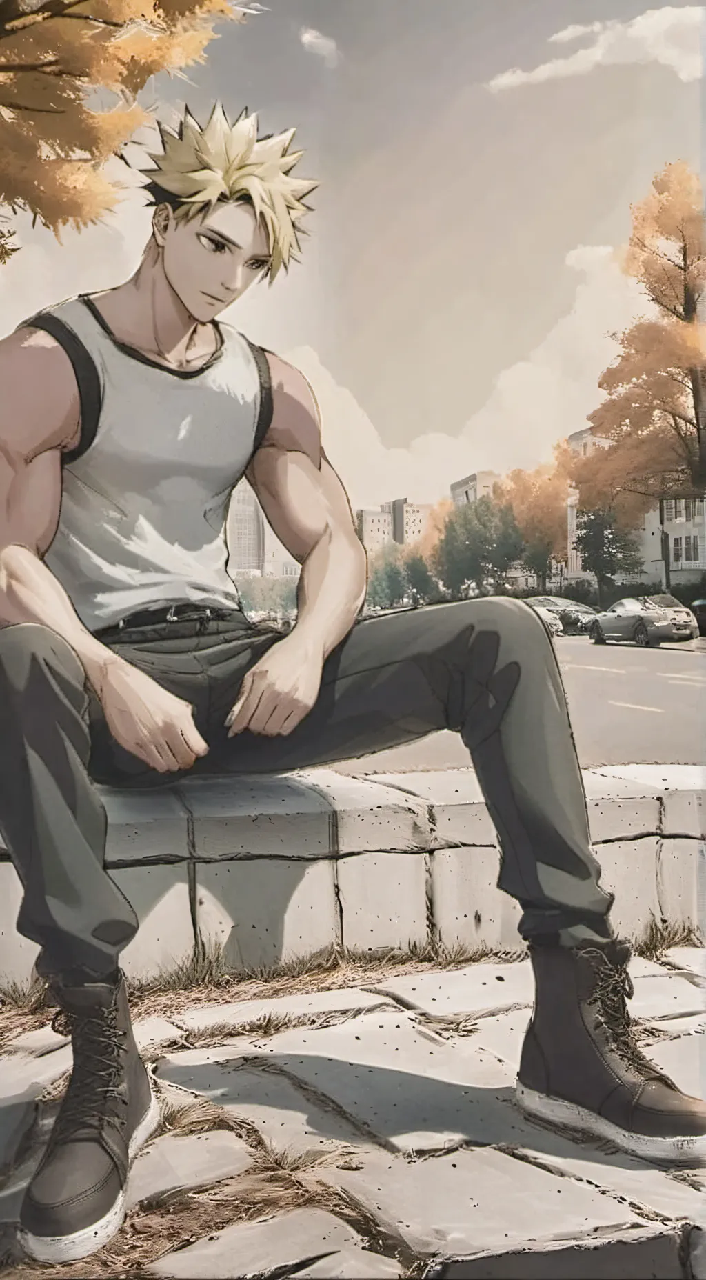 ai character: Oc's ×Y/N background