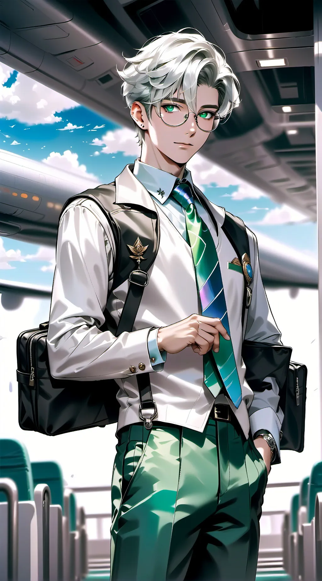 ai character: Nathen background