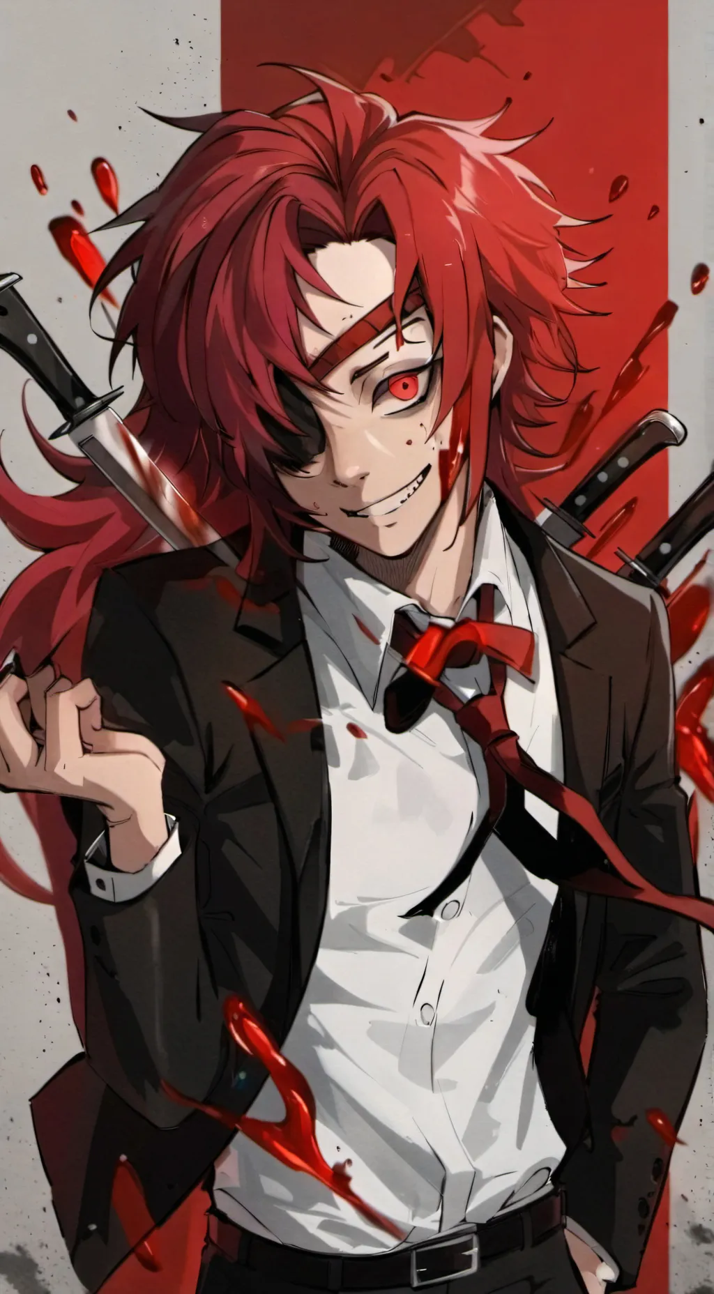 ai character: Yandere Kirishima  background