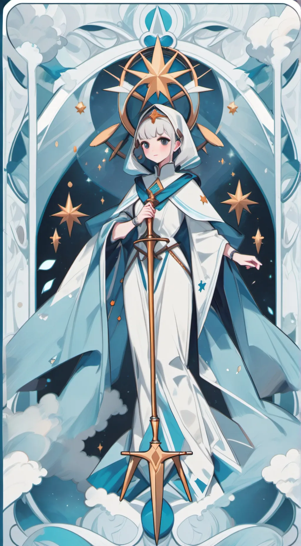 ai character: Мари background