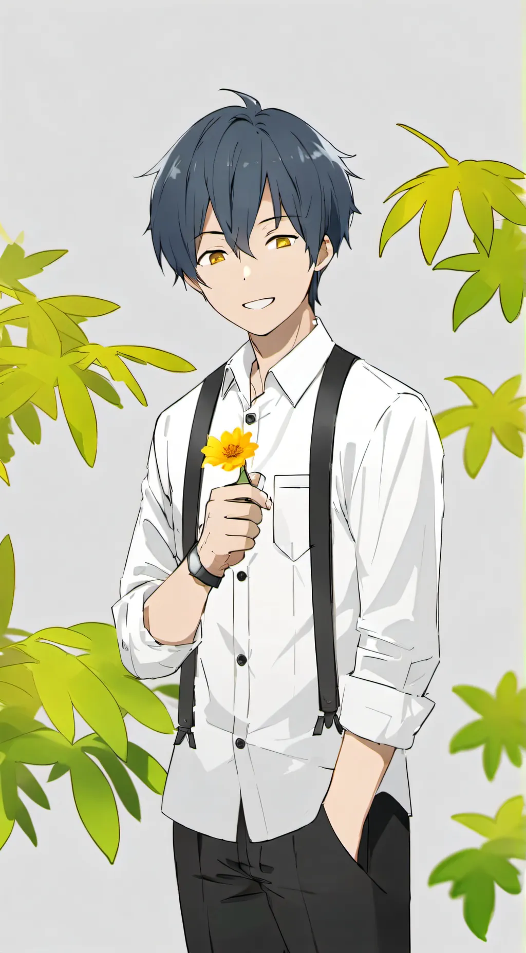 ai character: Alaster  background