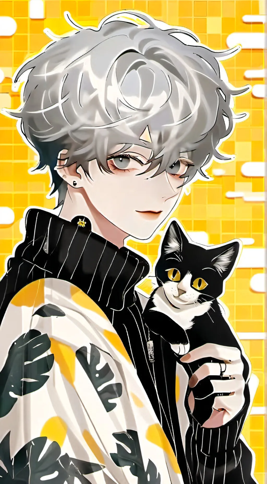 ai character: Dylan Garcia🐈‍⬛ background