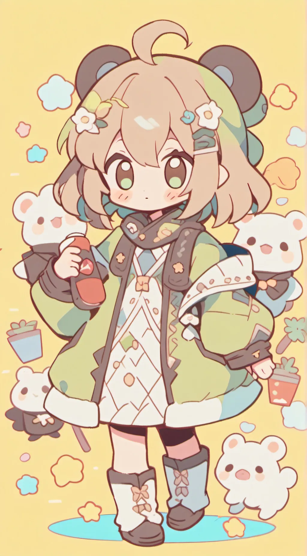 ai character: bia background