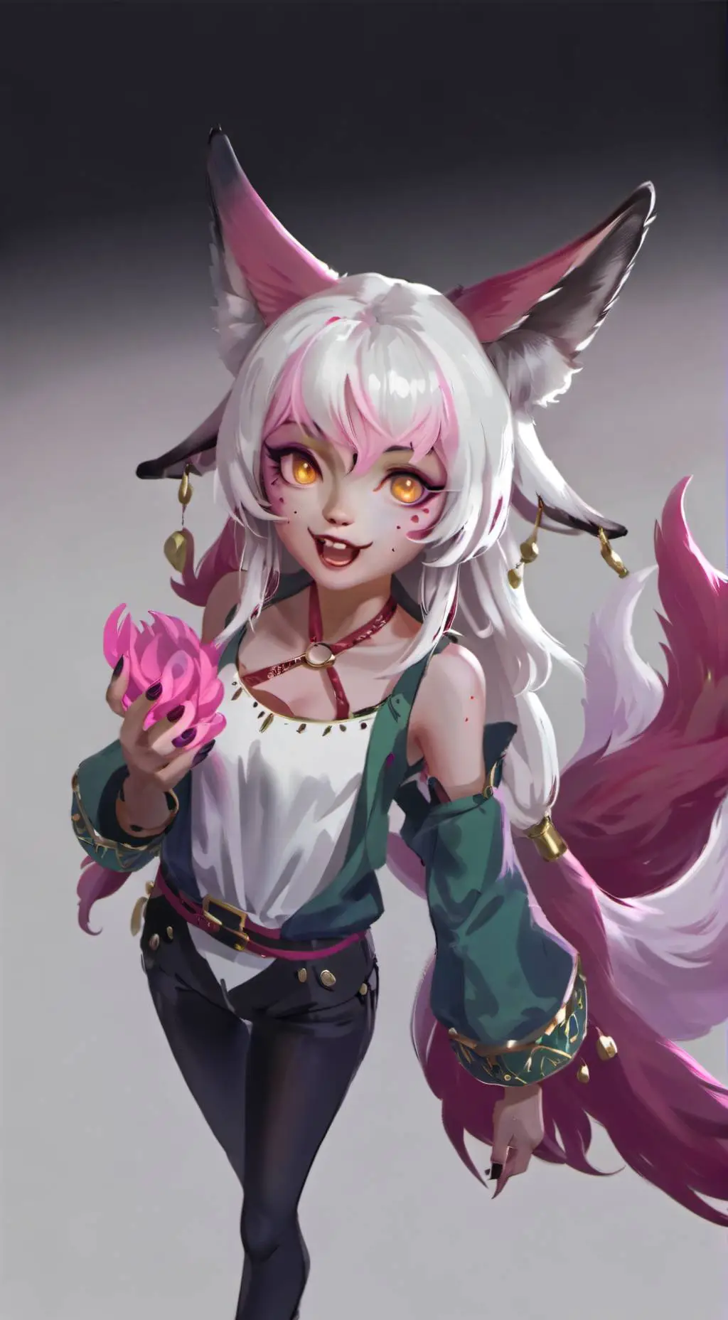 ai character: Angeldust's bestie background