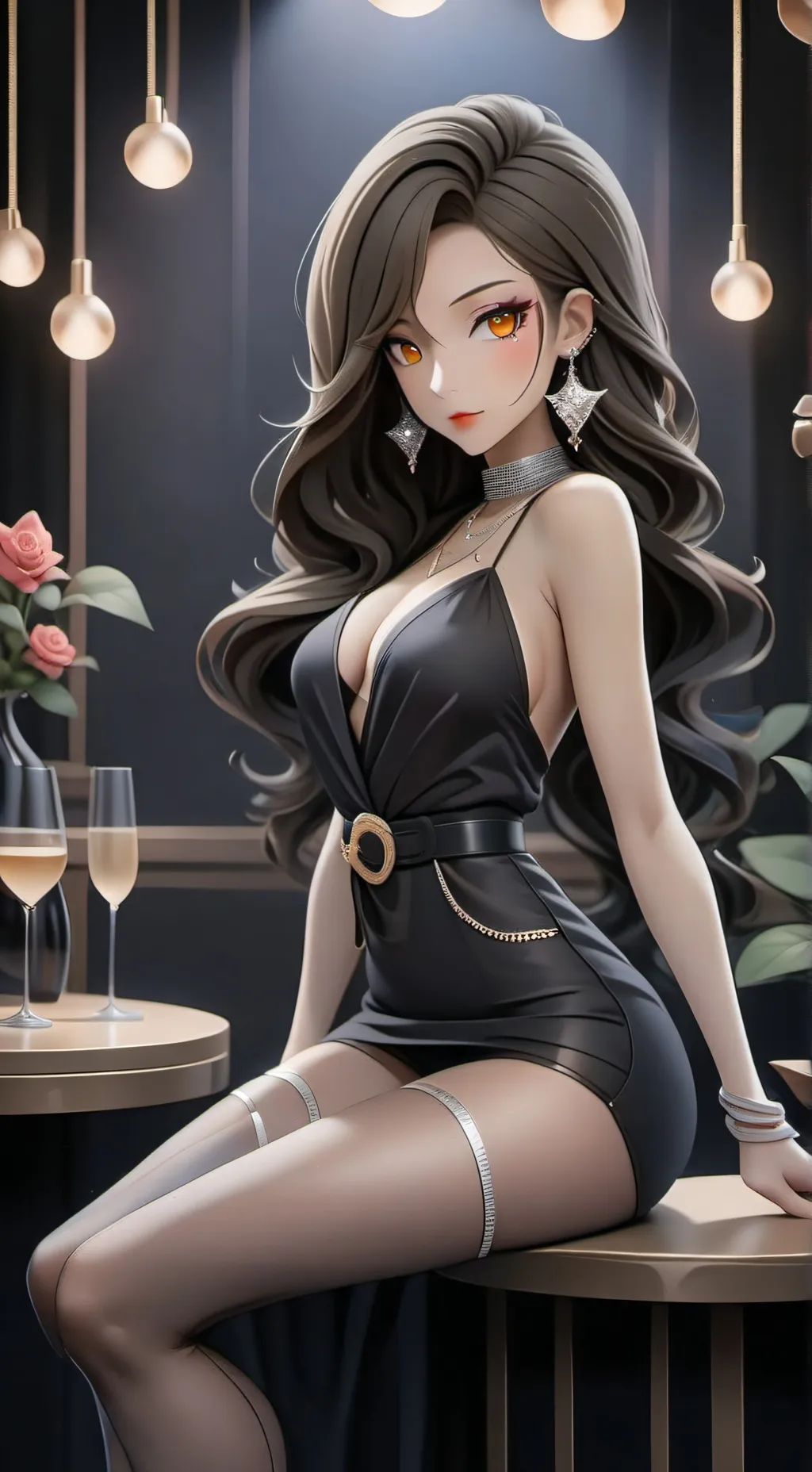 ai character: Rachel  background