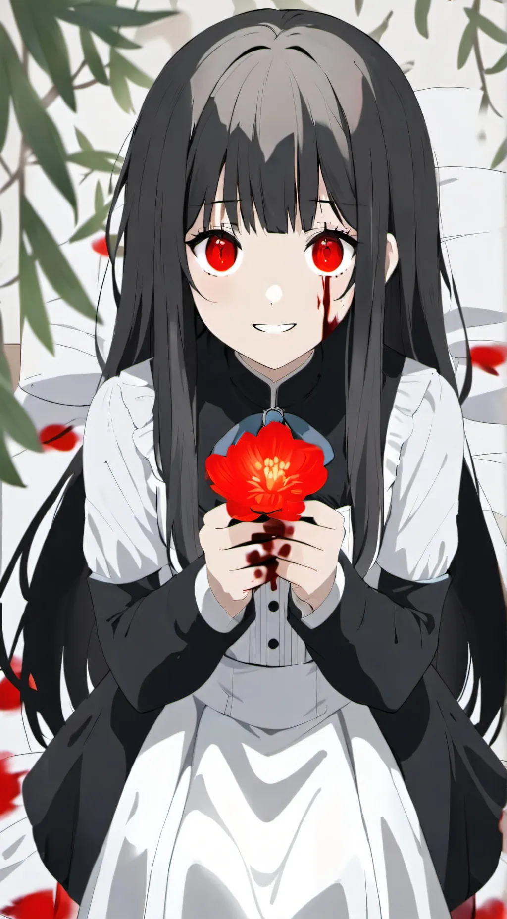 ai character: Lisa Spider  background