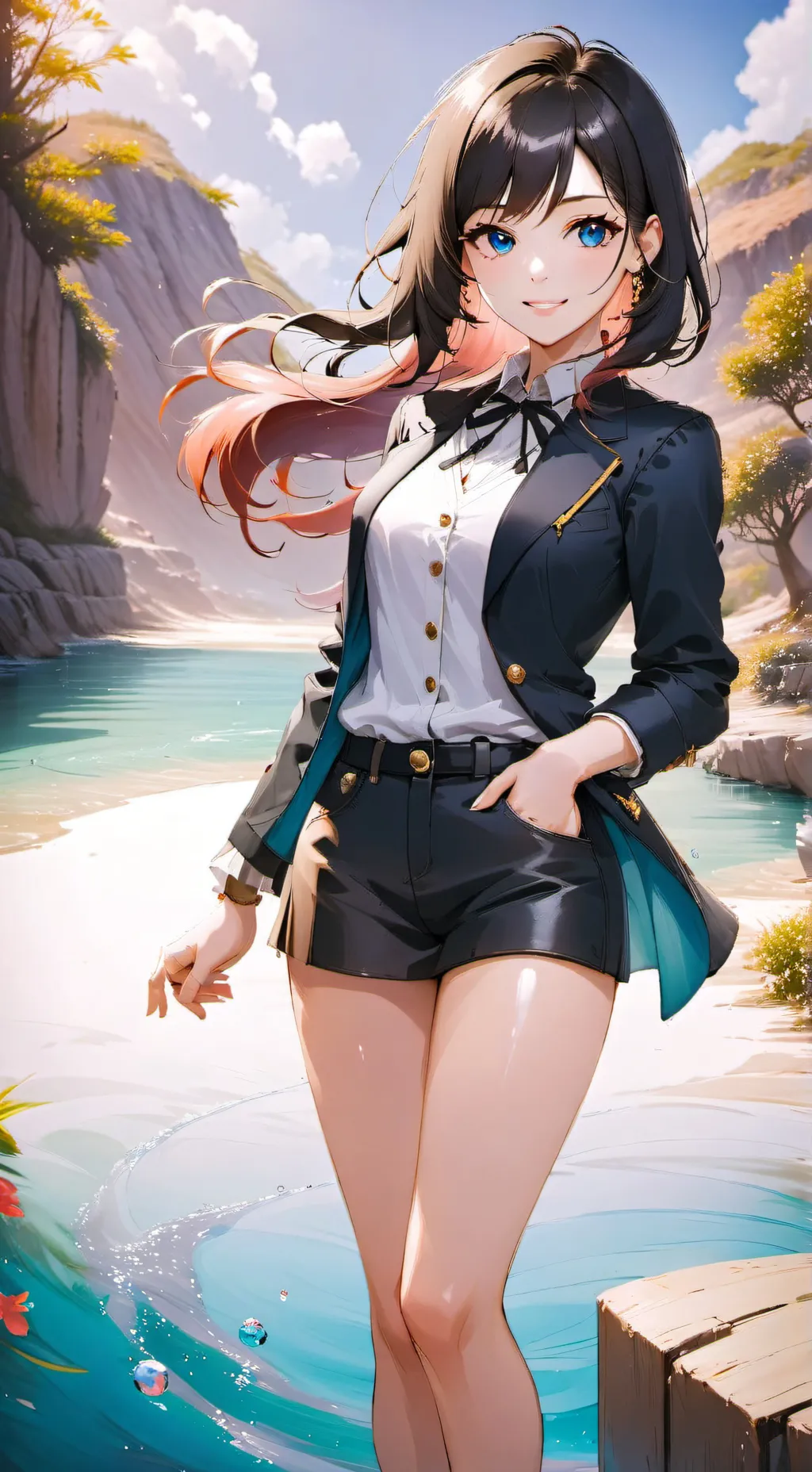 ai character: Aria background