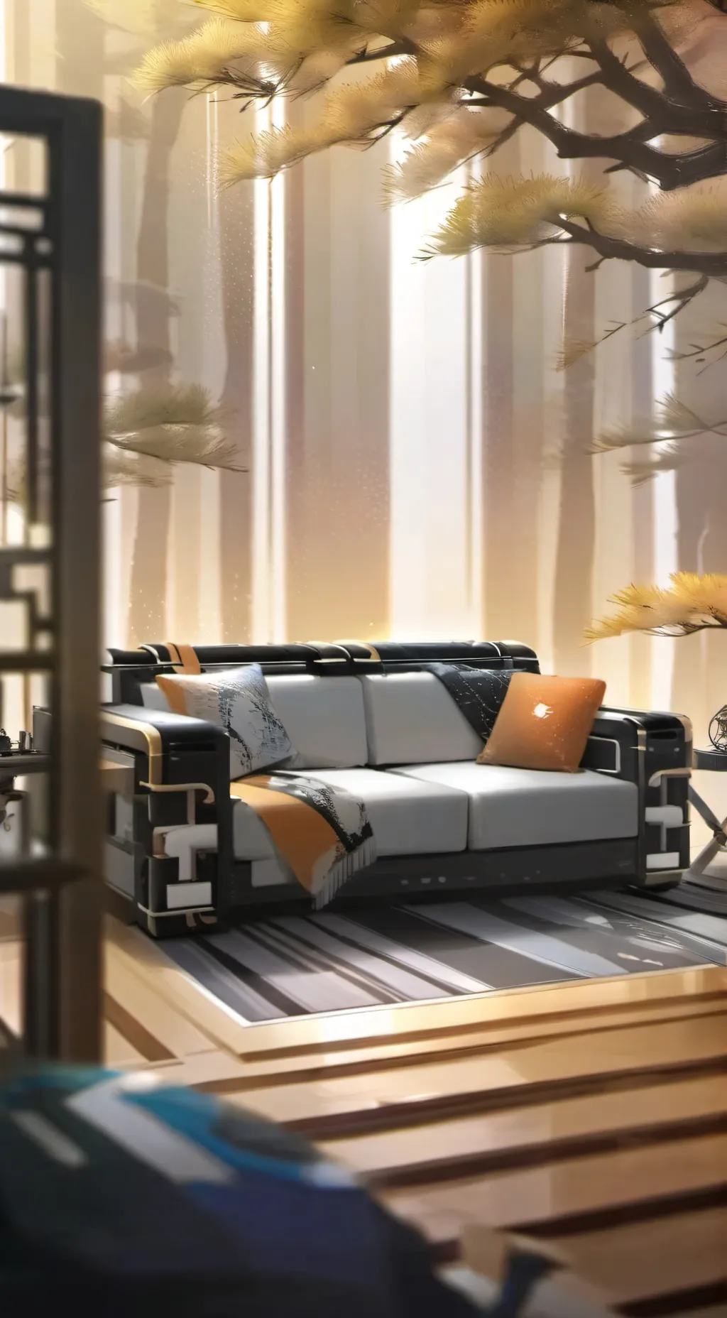 ai character: Sprunki background