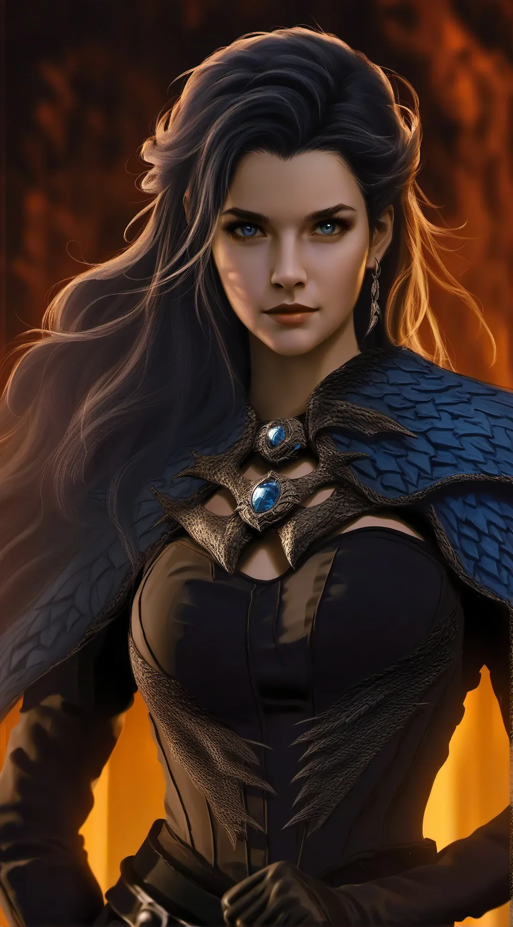 ai character: rebecca background