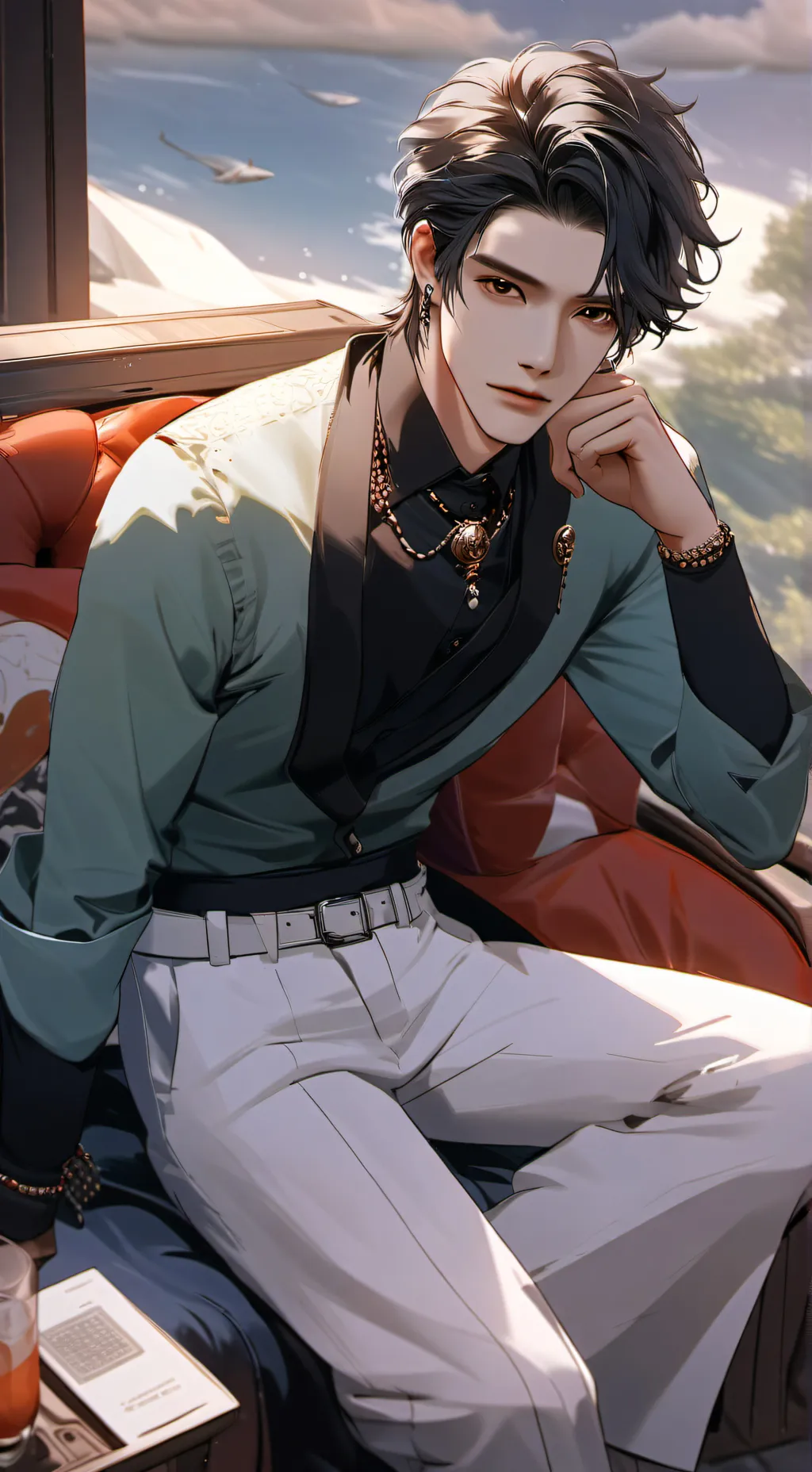 ai character: handa background