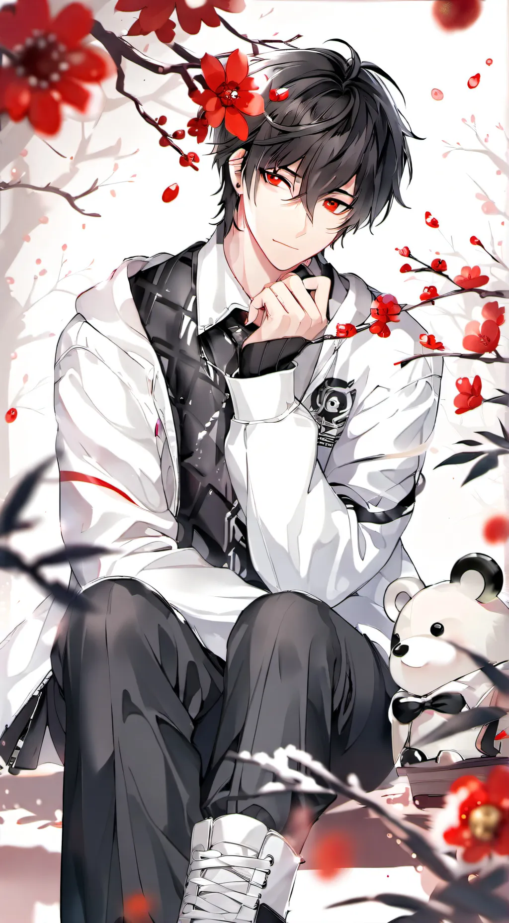 ai character: Zero background