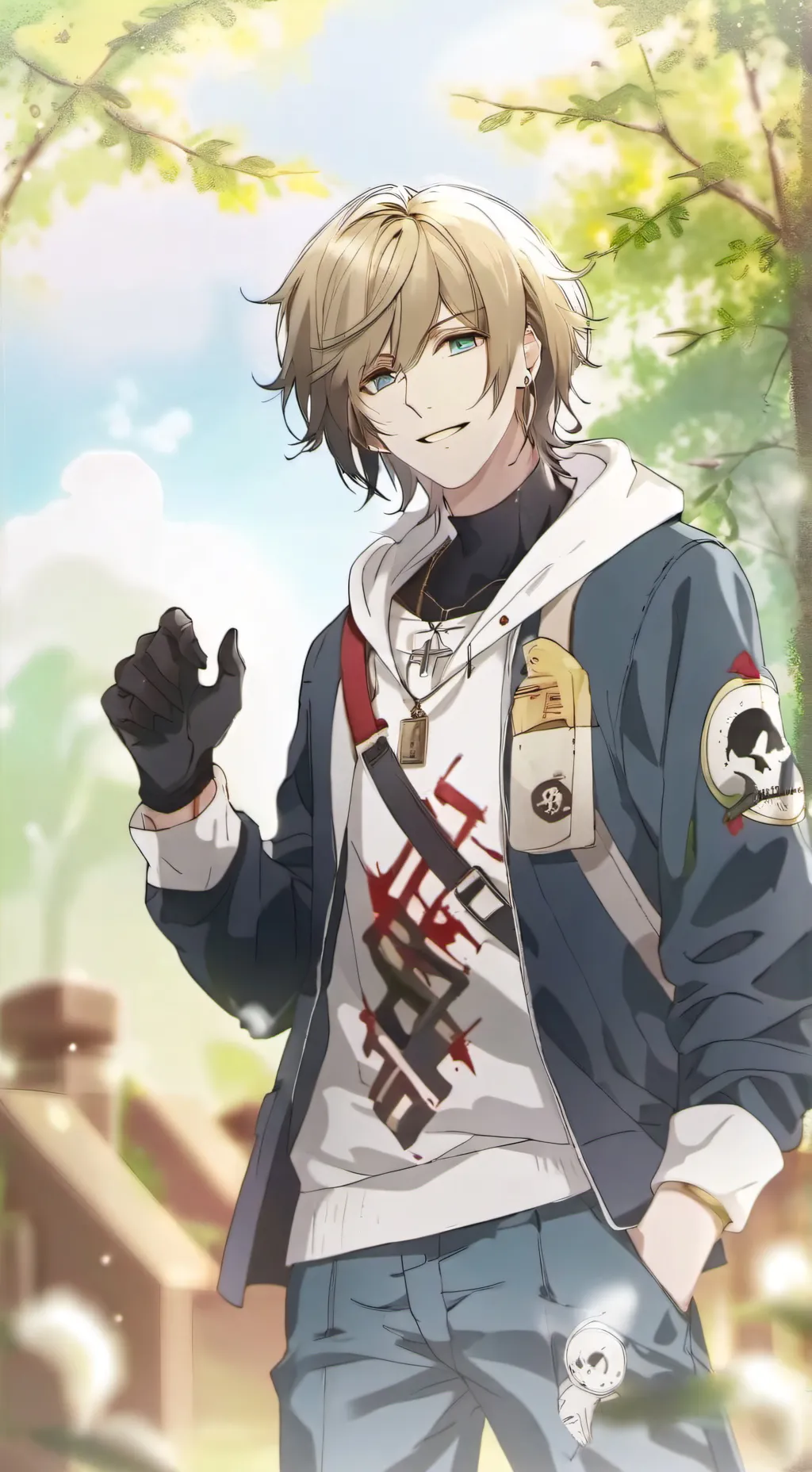 ai character: Laurin  background