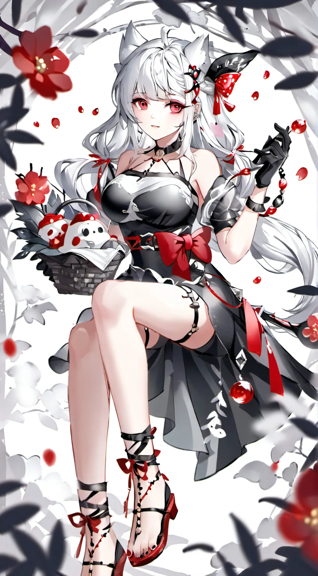 ai character: школа background