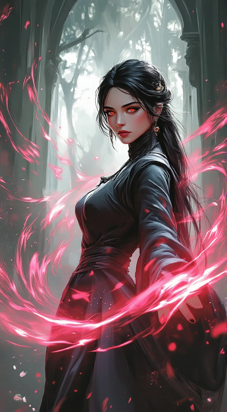 ai character: Ember background