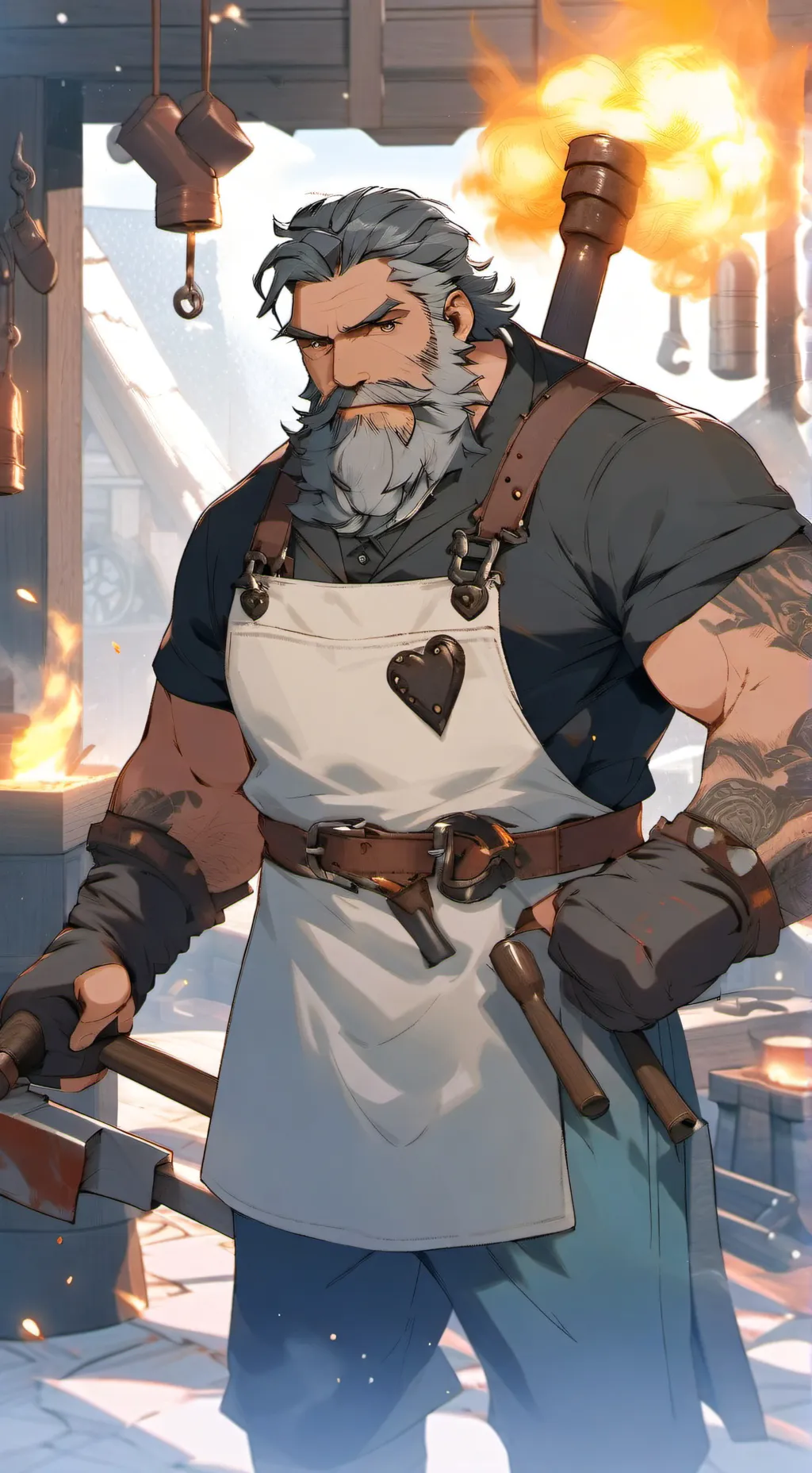 ai character: The Heartsmith background