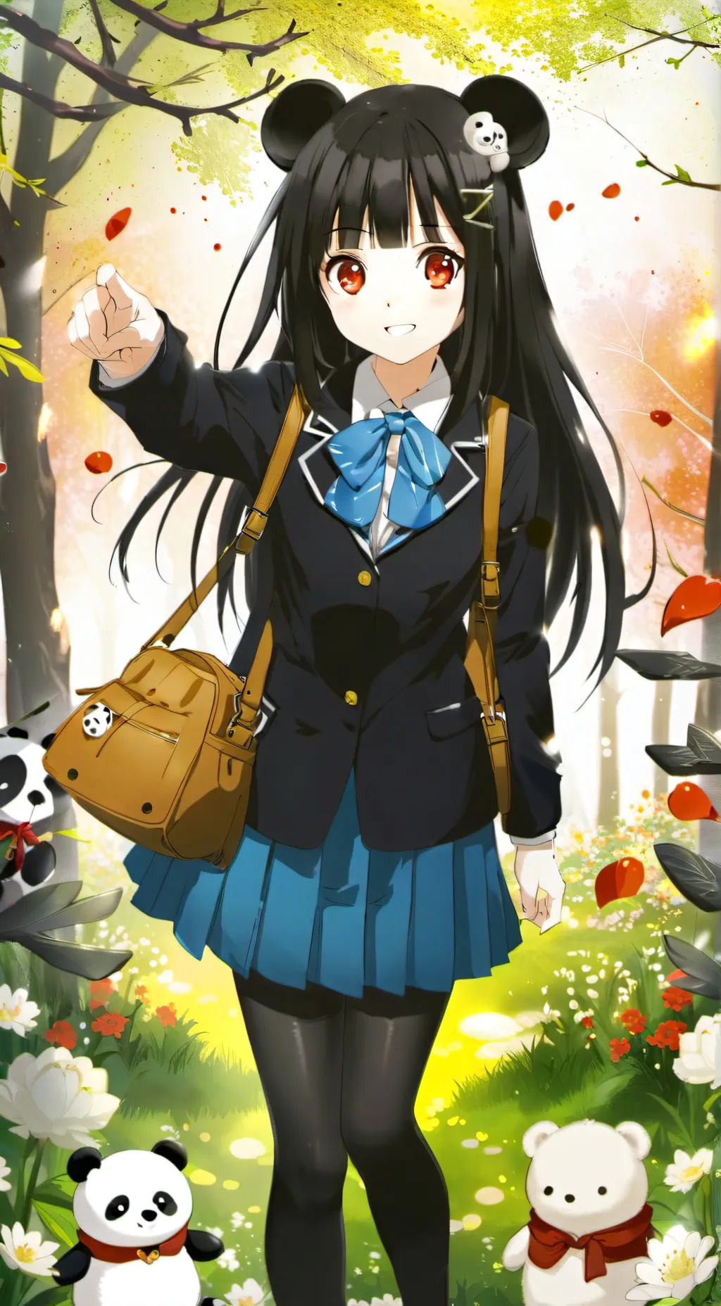 ai character: pandy background