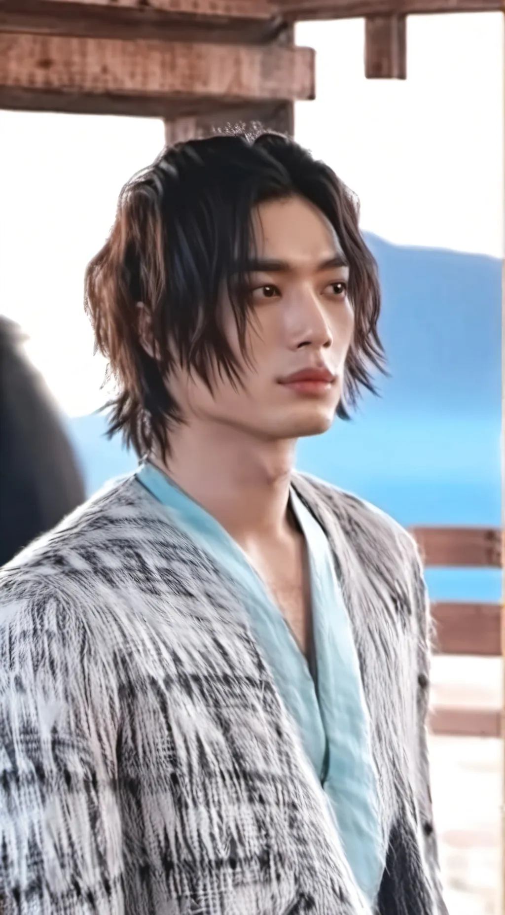 ai character: Hyunjin/Felix  background