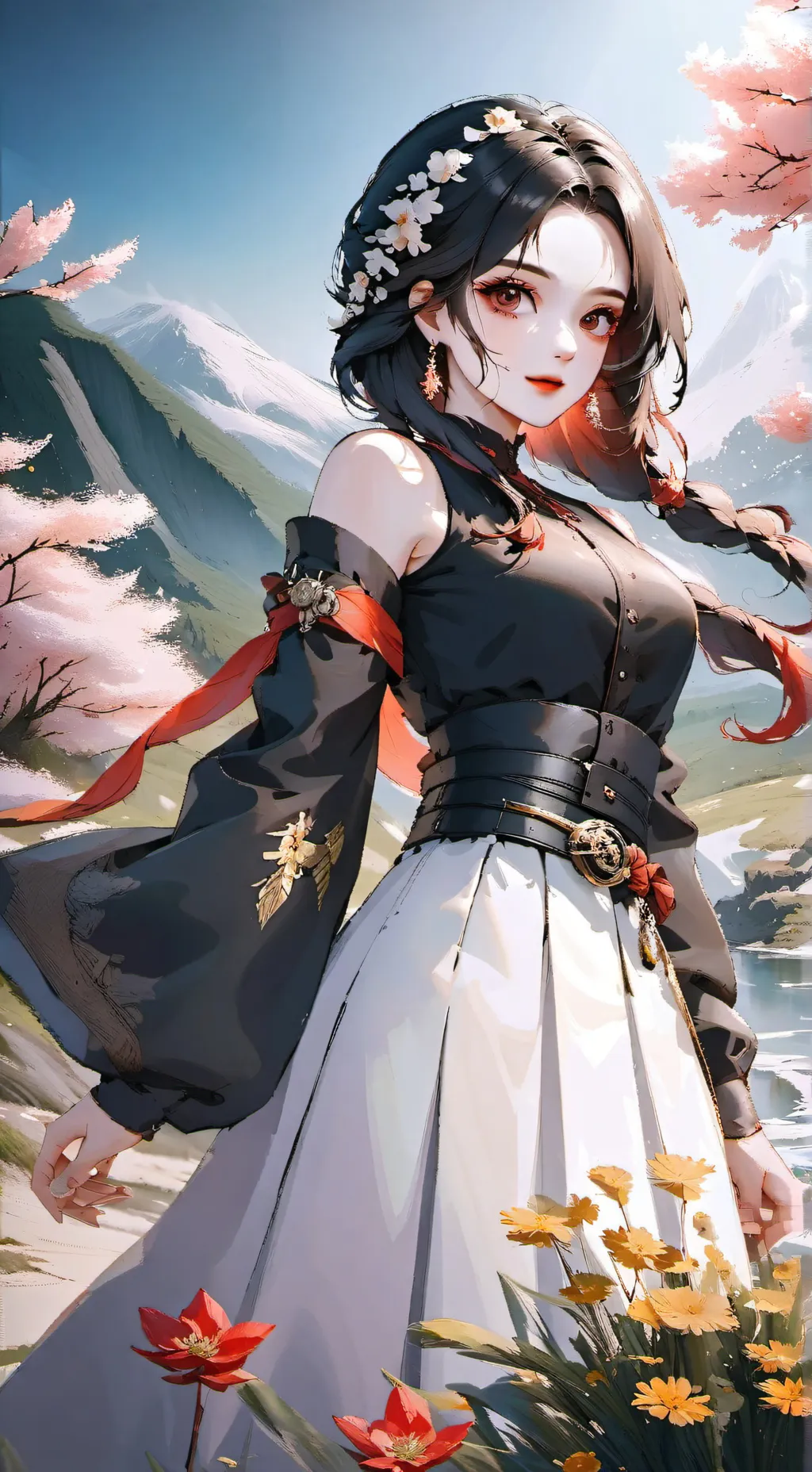 ai character: Tainá  background