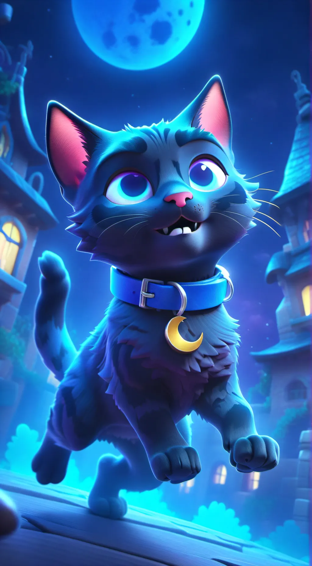 ai character: gato ezquizo  background