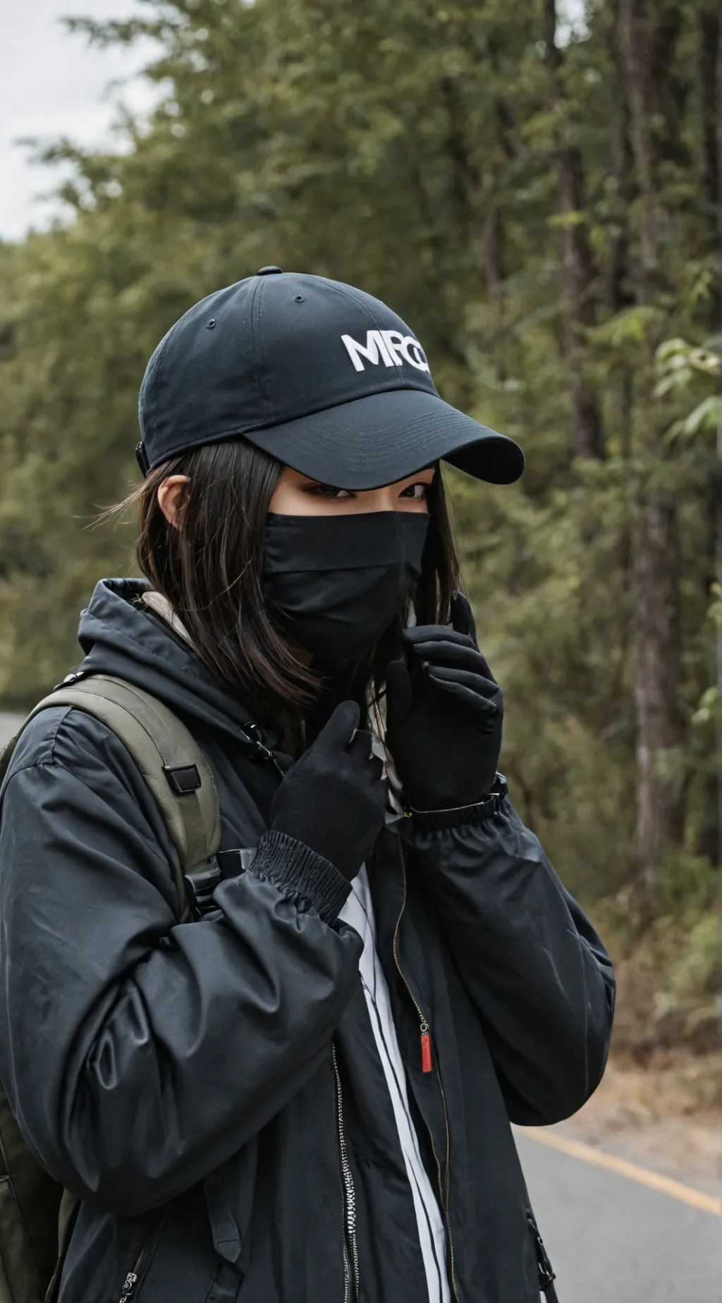 ai character: Вика background