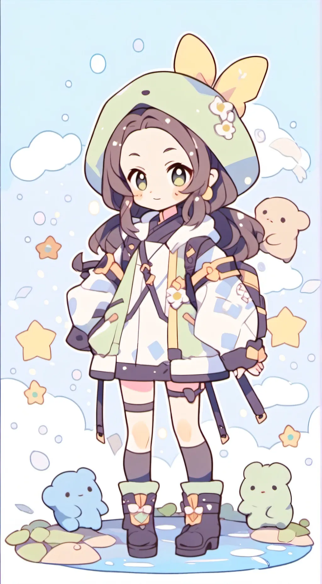 ai character: LILAC <3 background