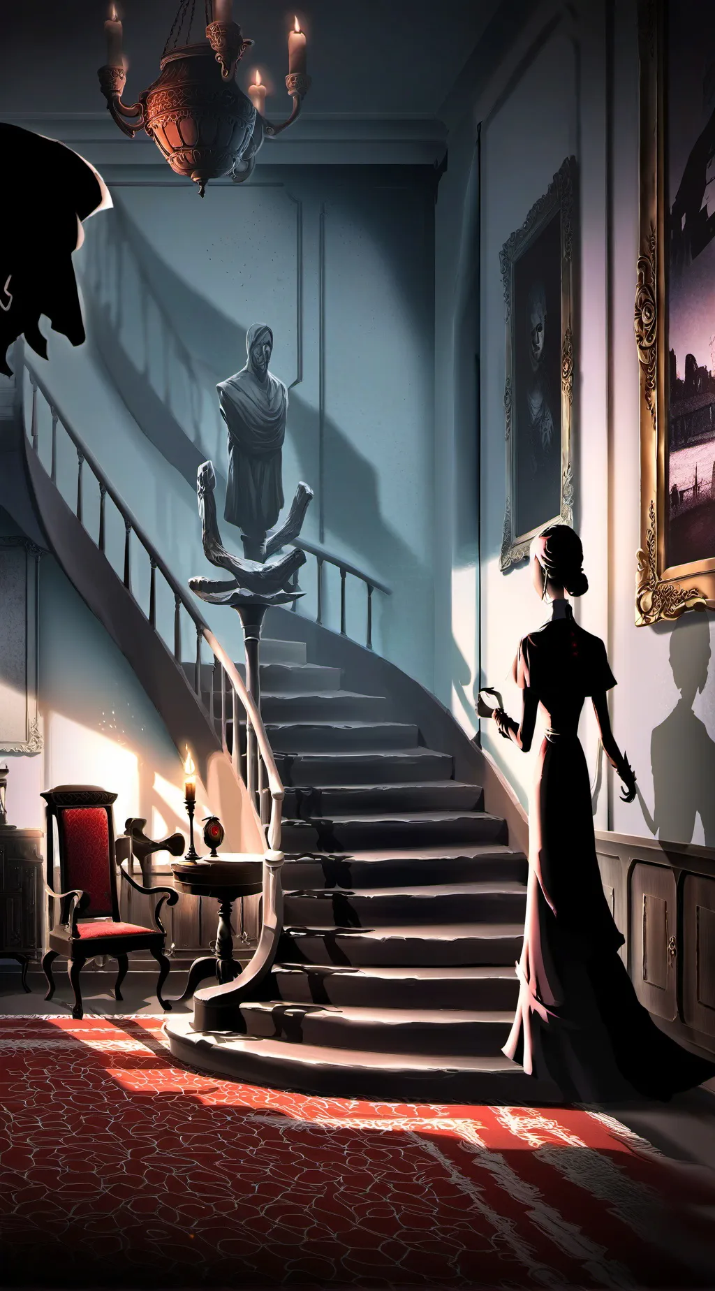 ai character: only trust Olivia. background