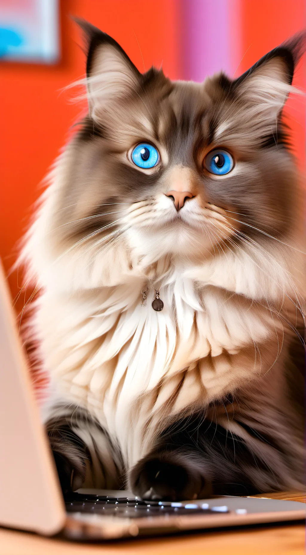 ai character: Hex background