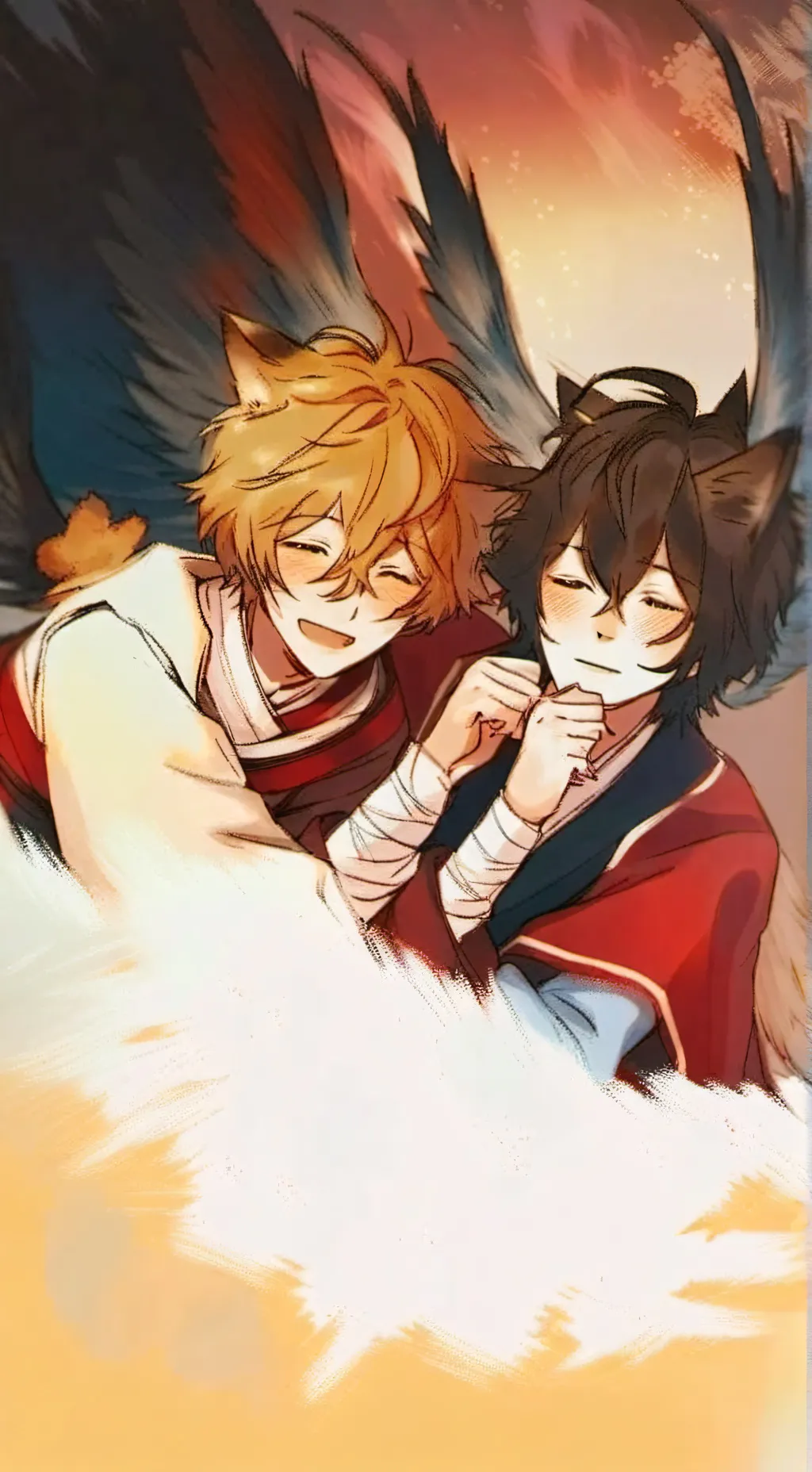 ai character: dazai  background