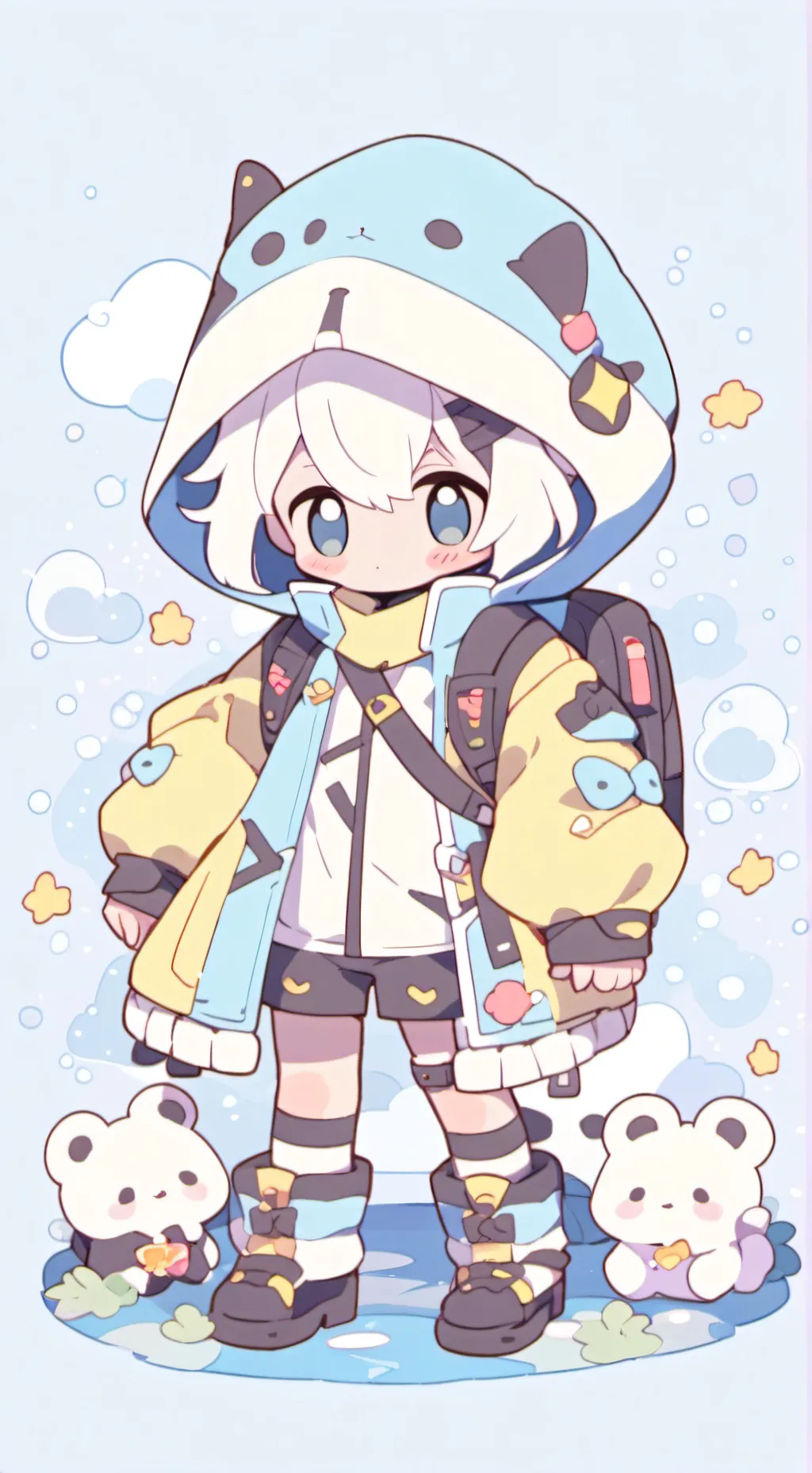 ai character: Looey background