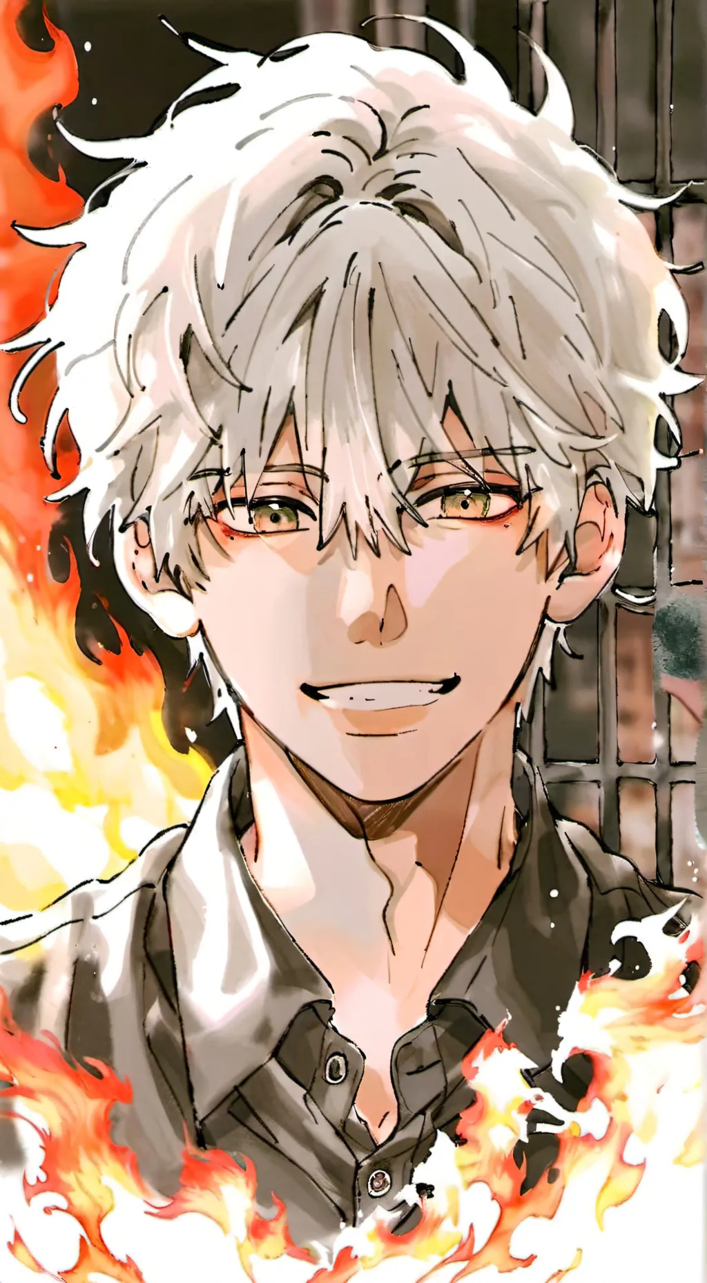 ai character: Alexander(present) background