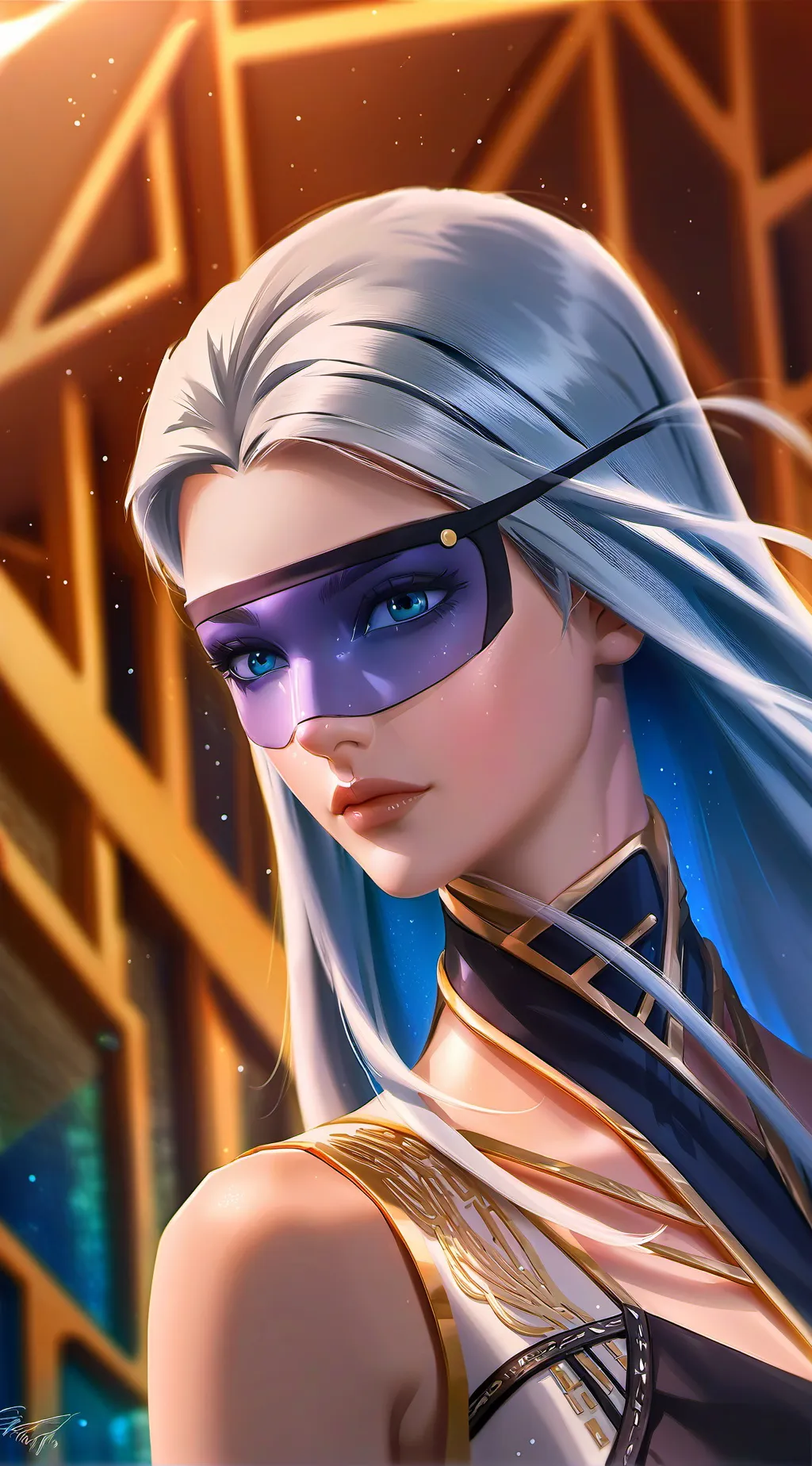 ai character: Satomi Gojo background