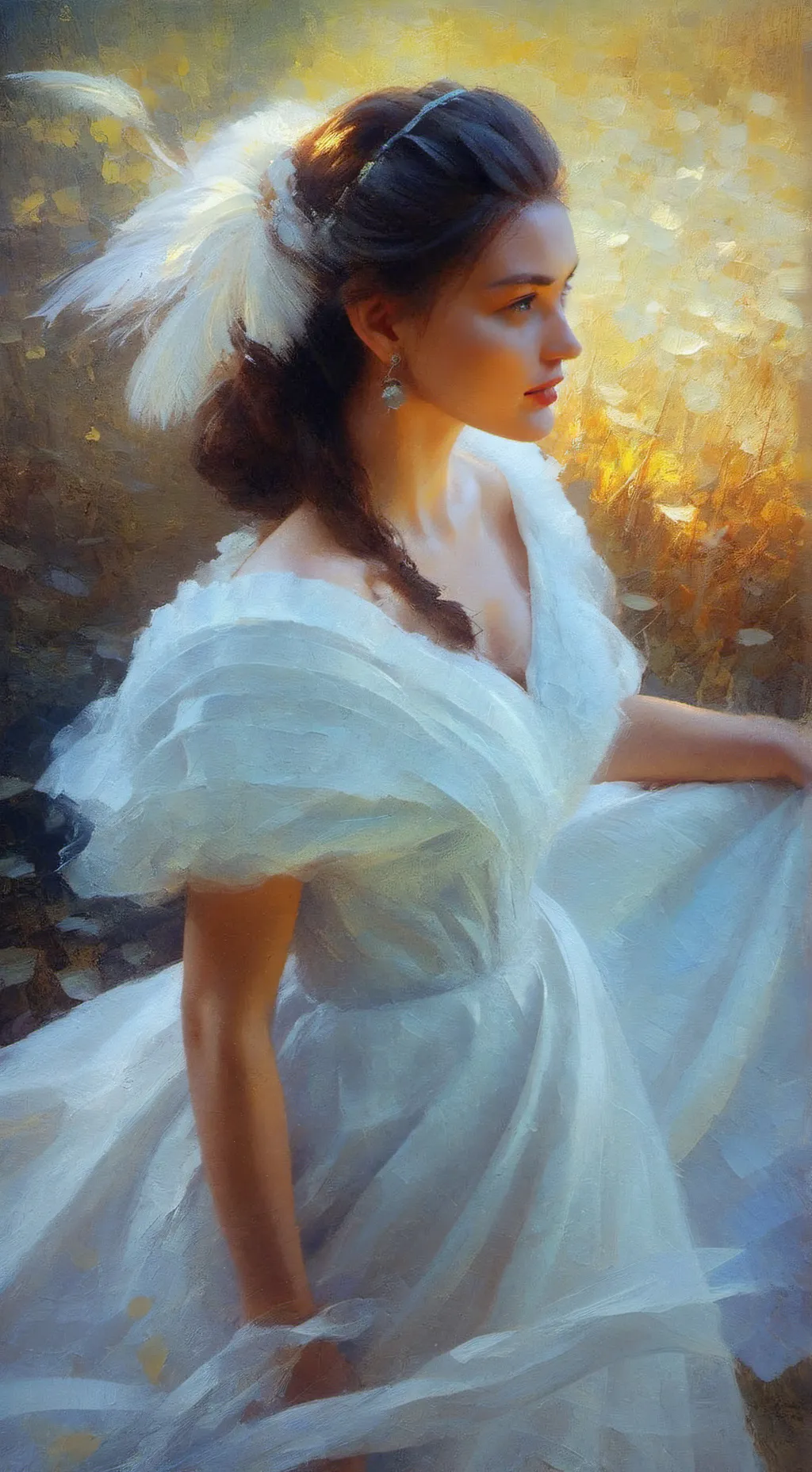 ai character: Grini background