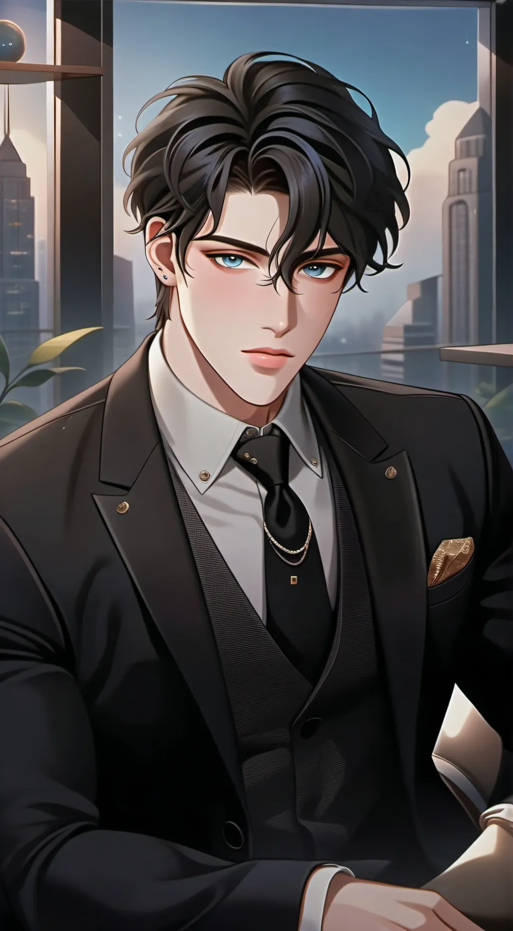 ai character: Giovanni Marino background