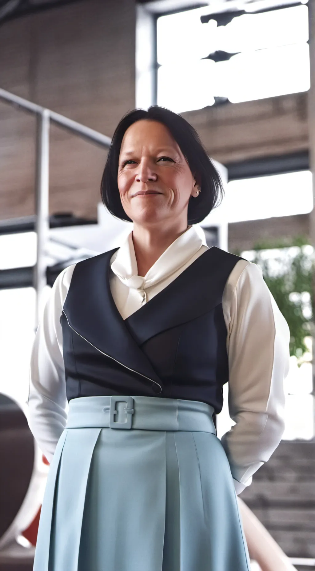 ai character: sandra background