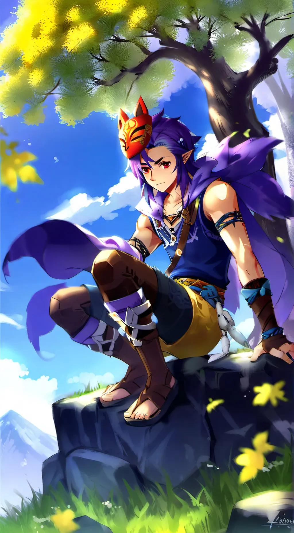ai character: Kafei background